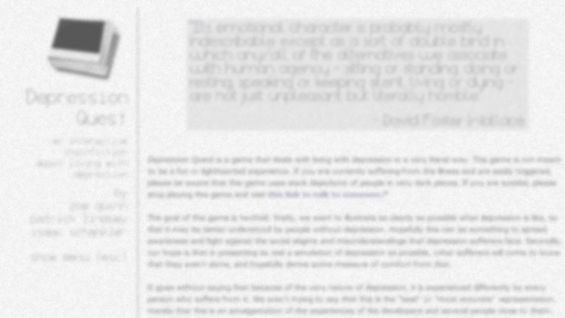 Depression Quest screenshot 4