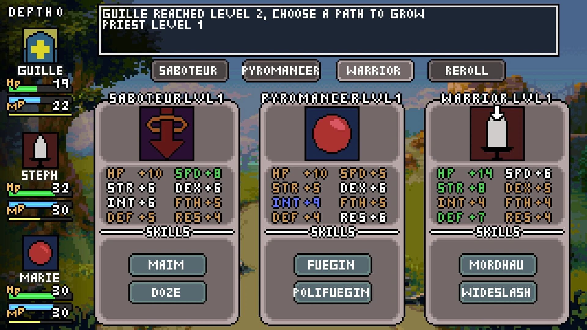 Depths of Faveg screenshot 2