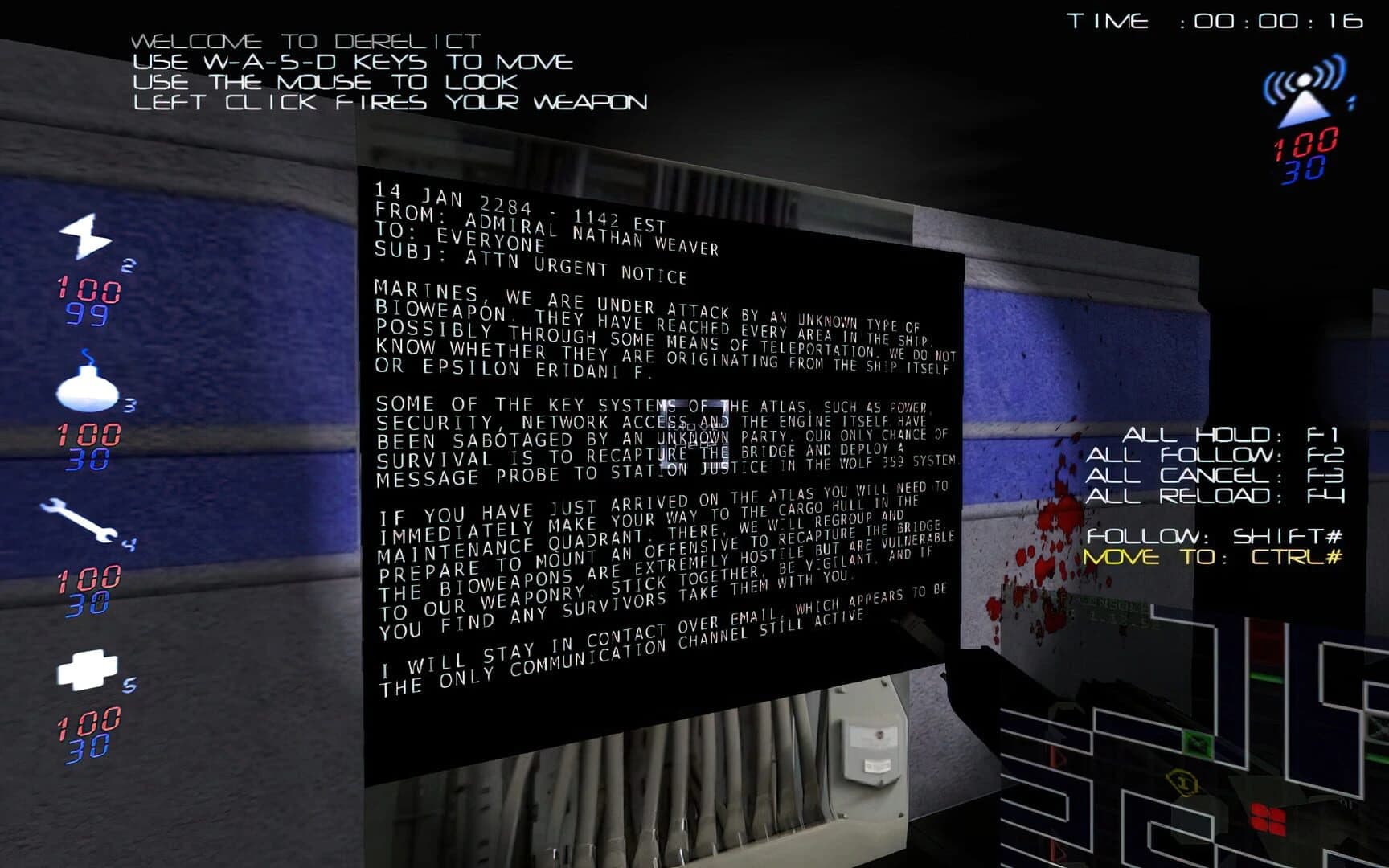 Derelict screenshot 1
