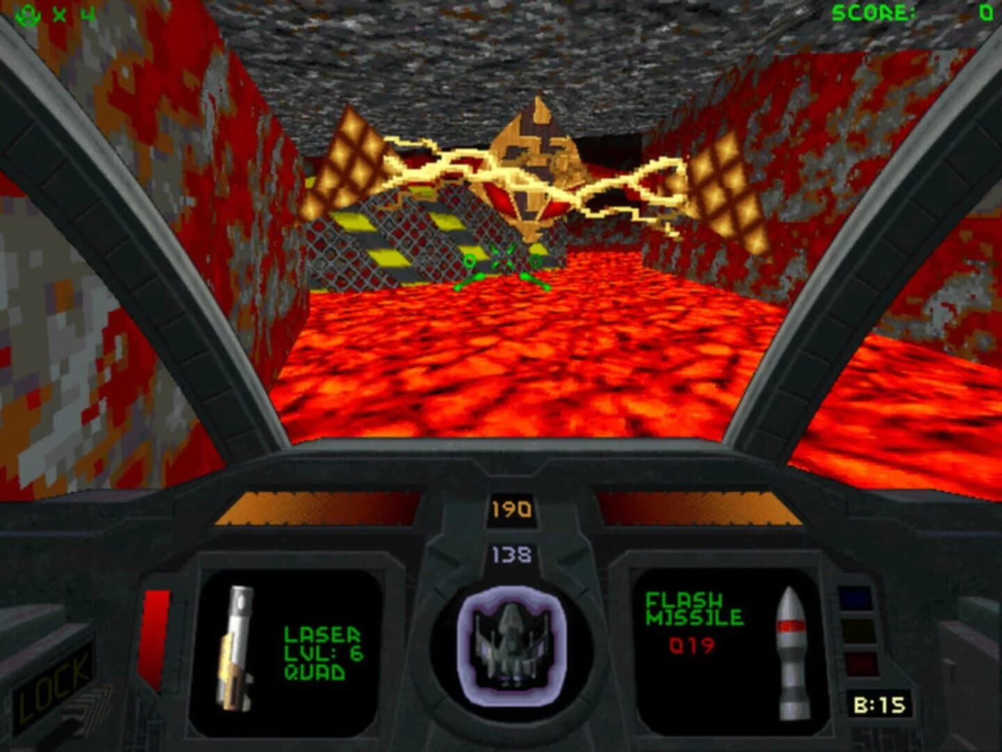 Descent II screenshot 1