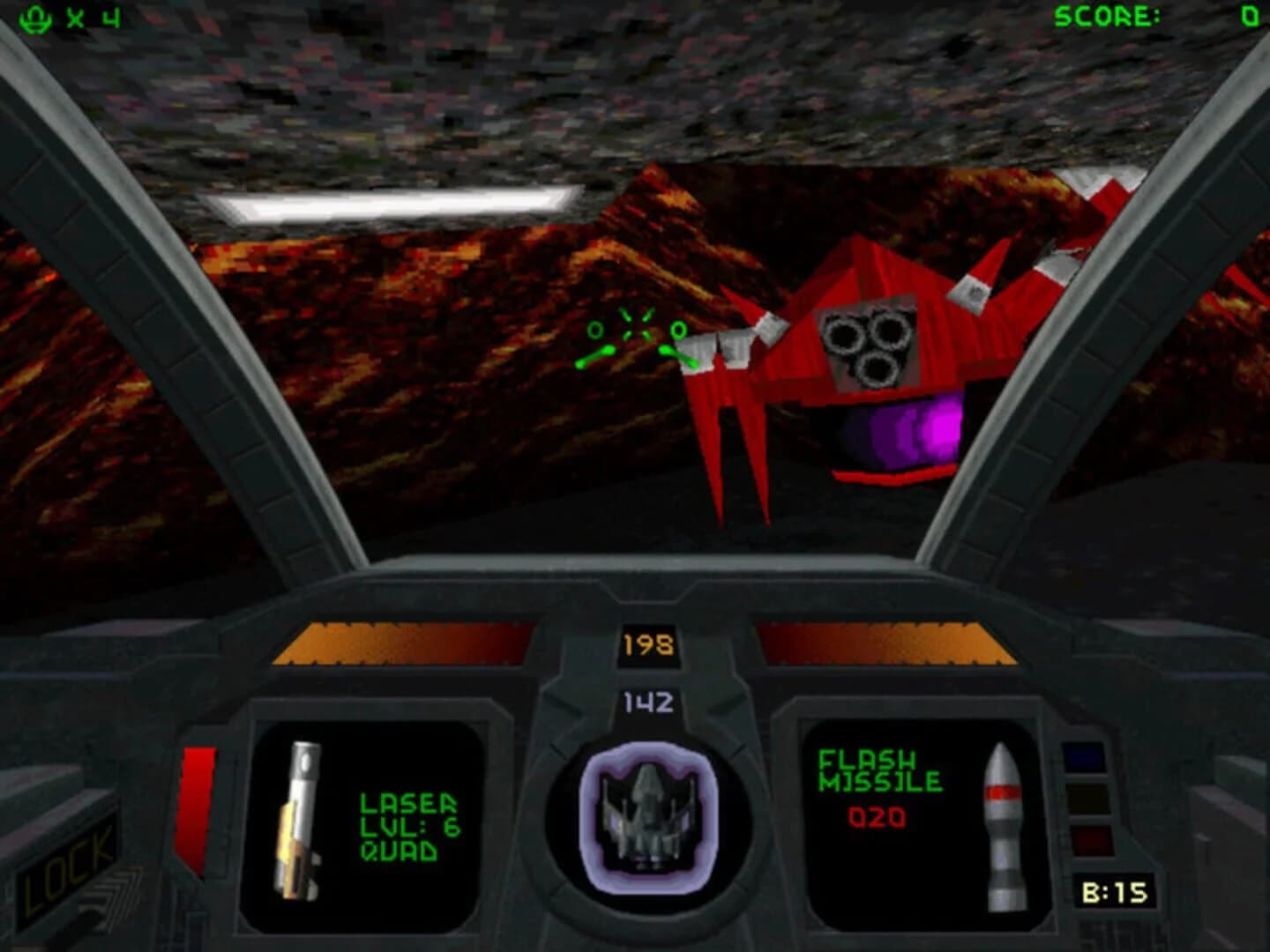 Descent II screenshot 3