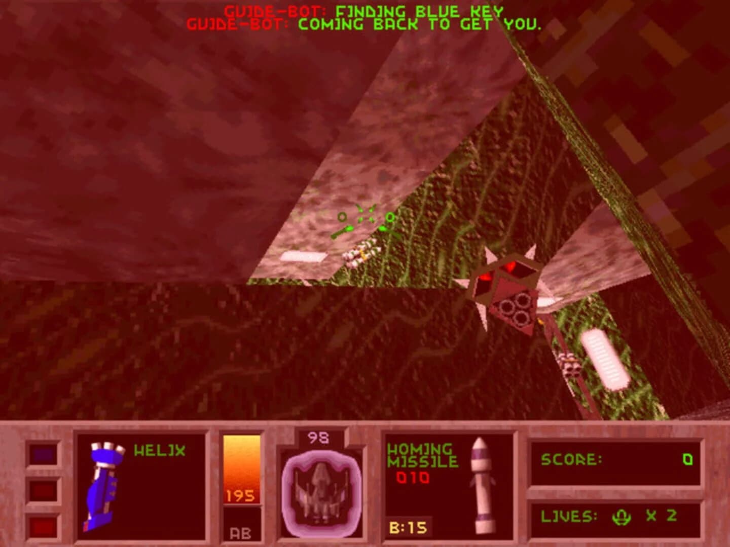 Descent II screenshot 2