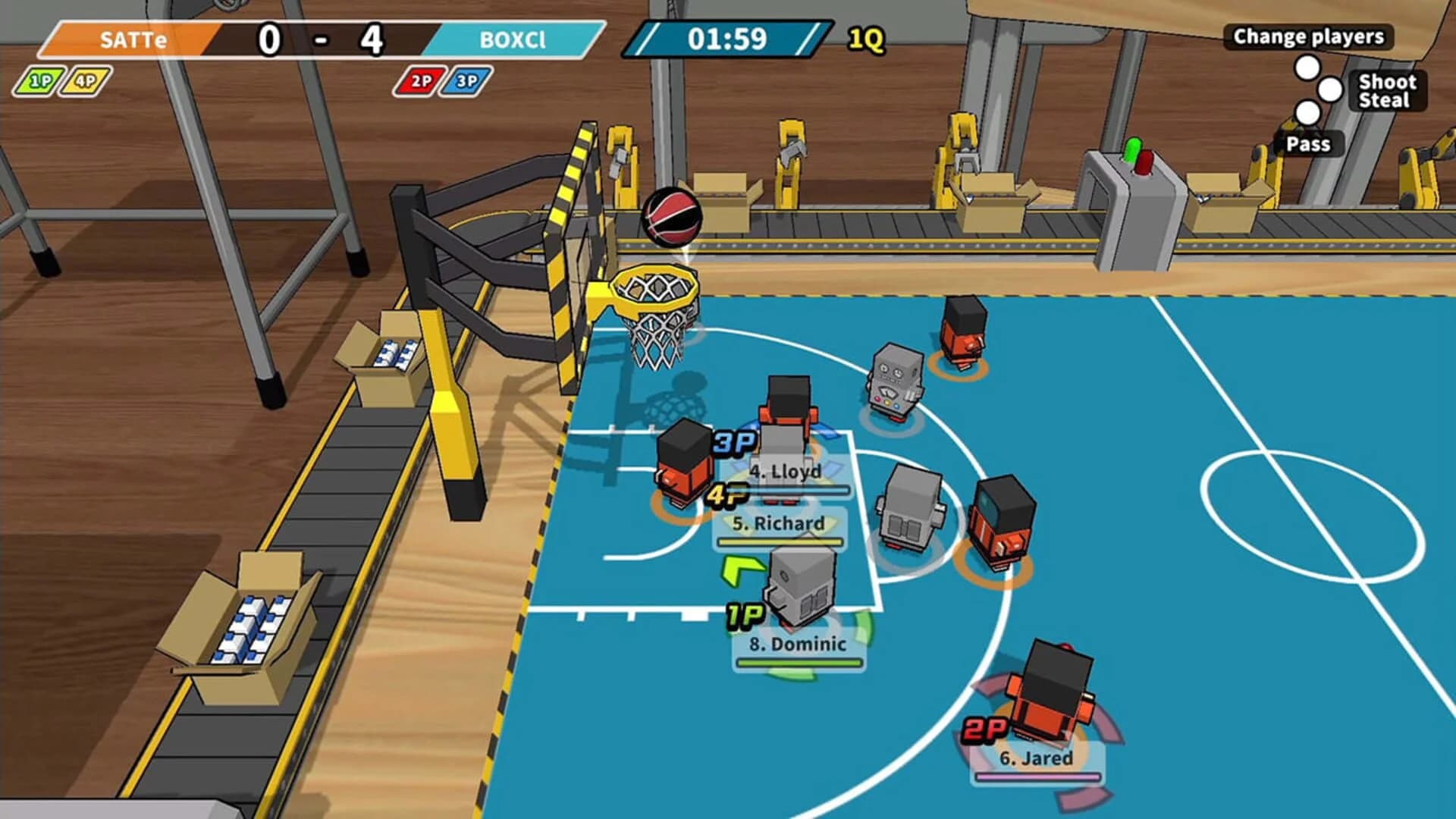 Desktop Basketball screenshot 5