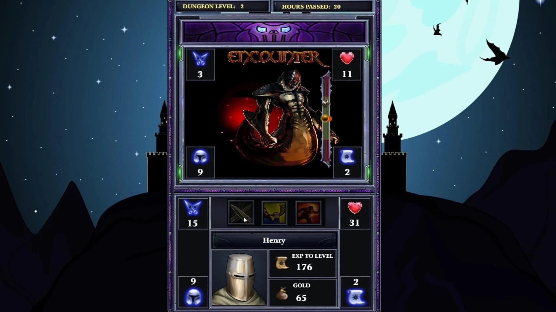 Destination Dungeon: Crypts of Warthallow screenshot 1