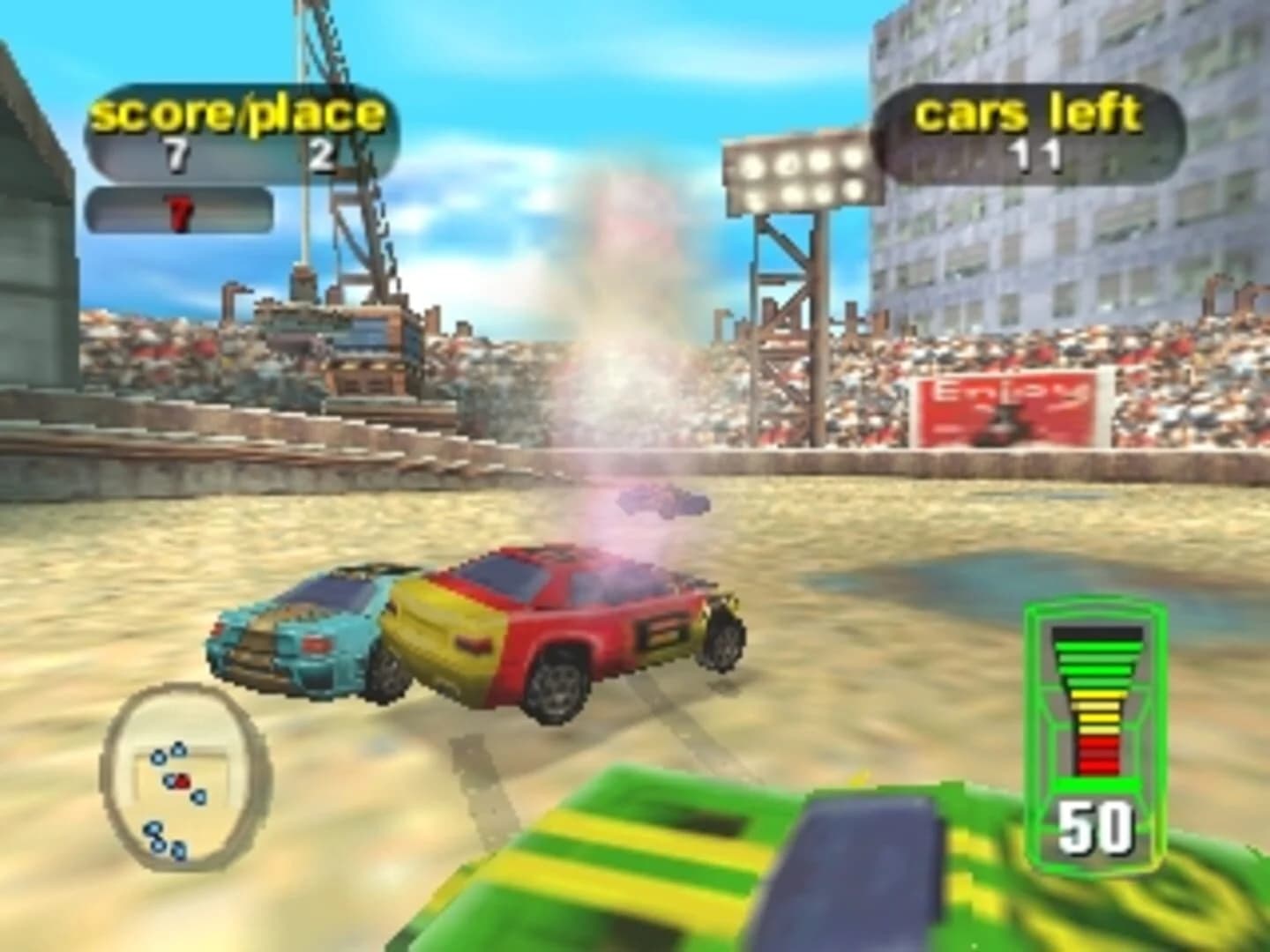 Destruction Derby 64 screenshot 2