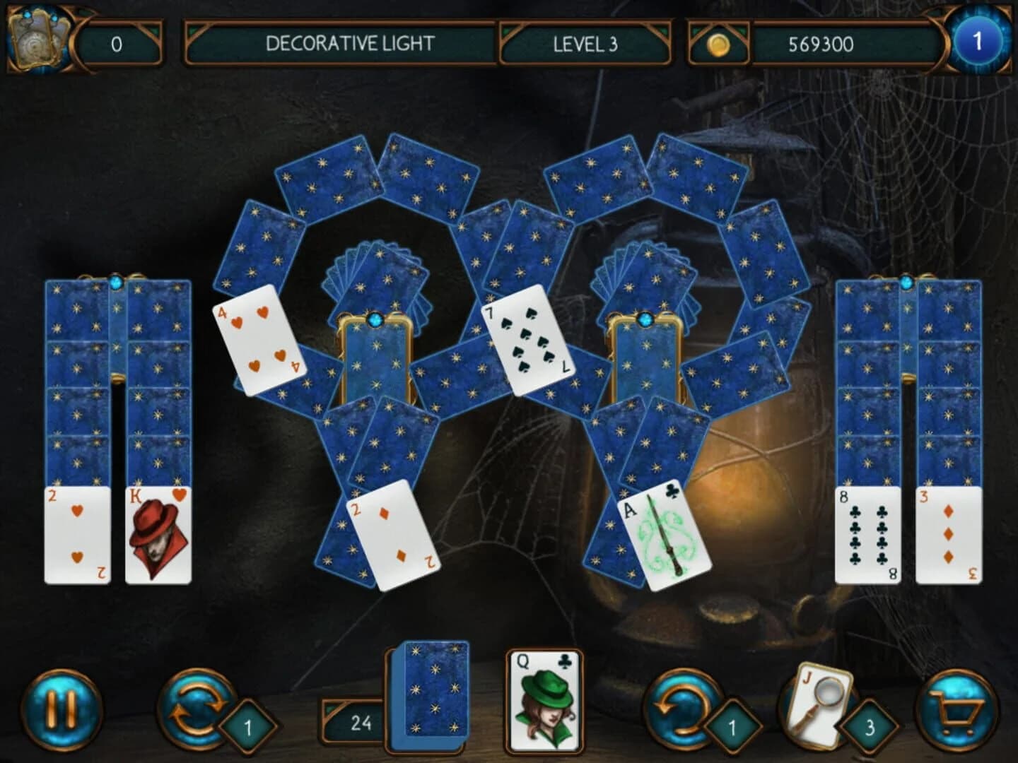 Detective Solitaire: Butler Story screenshot 4