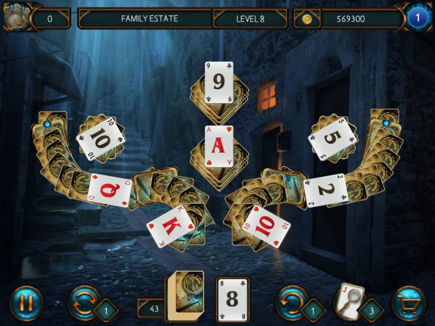 Detective Solitaire: Butler Story screenshot 3