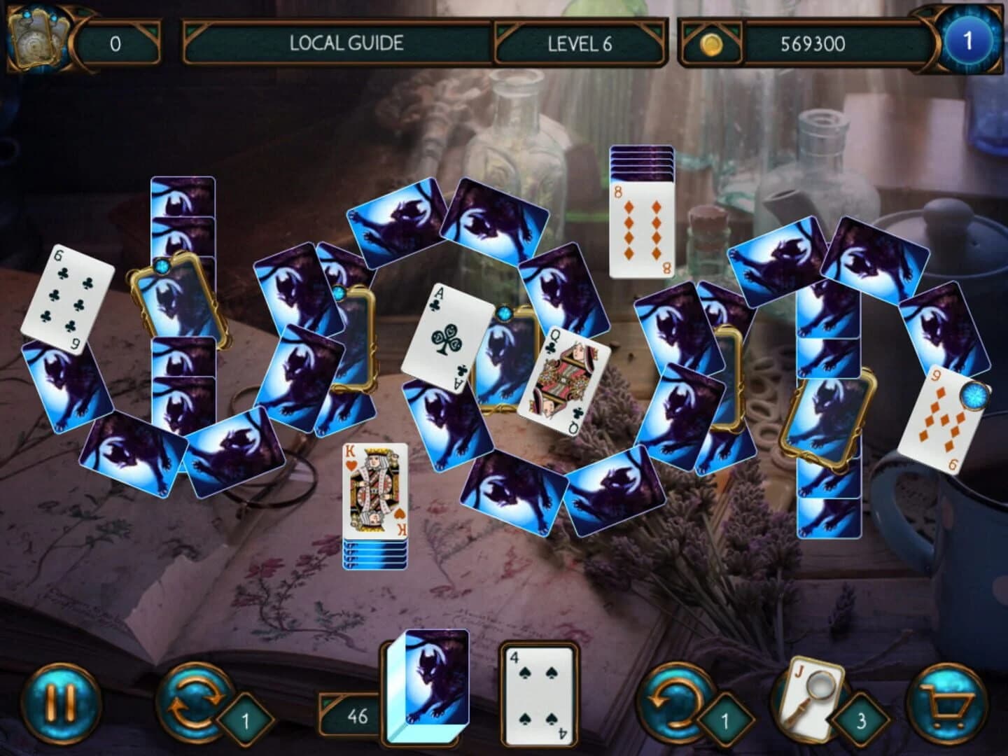 Detective Solitaire: Butler Story screenshot 2