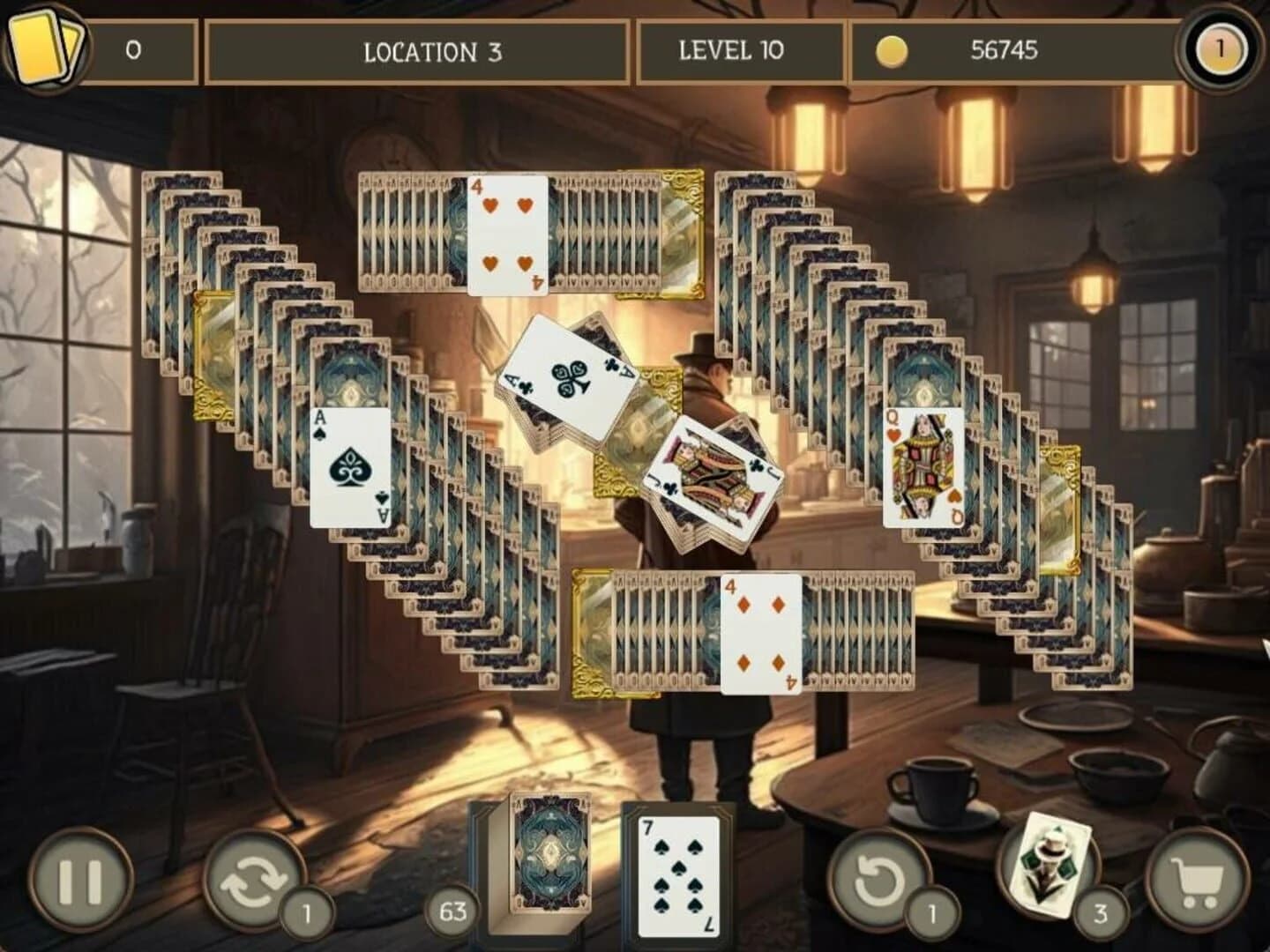 Detective Solitaire: Butler Story 2 screenshot 3