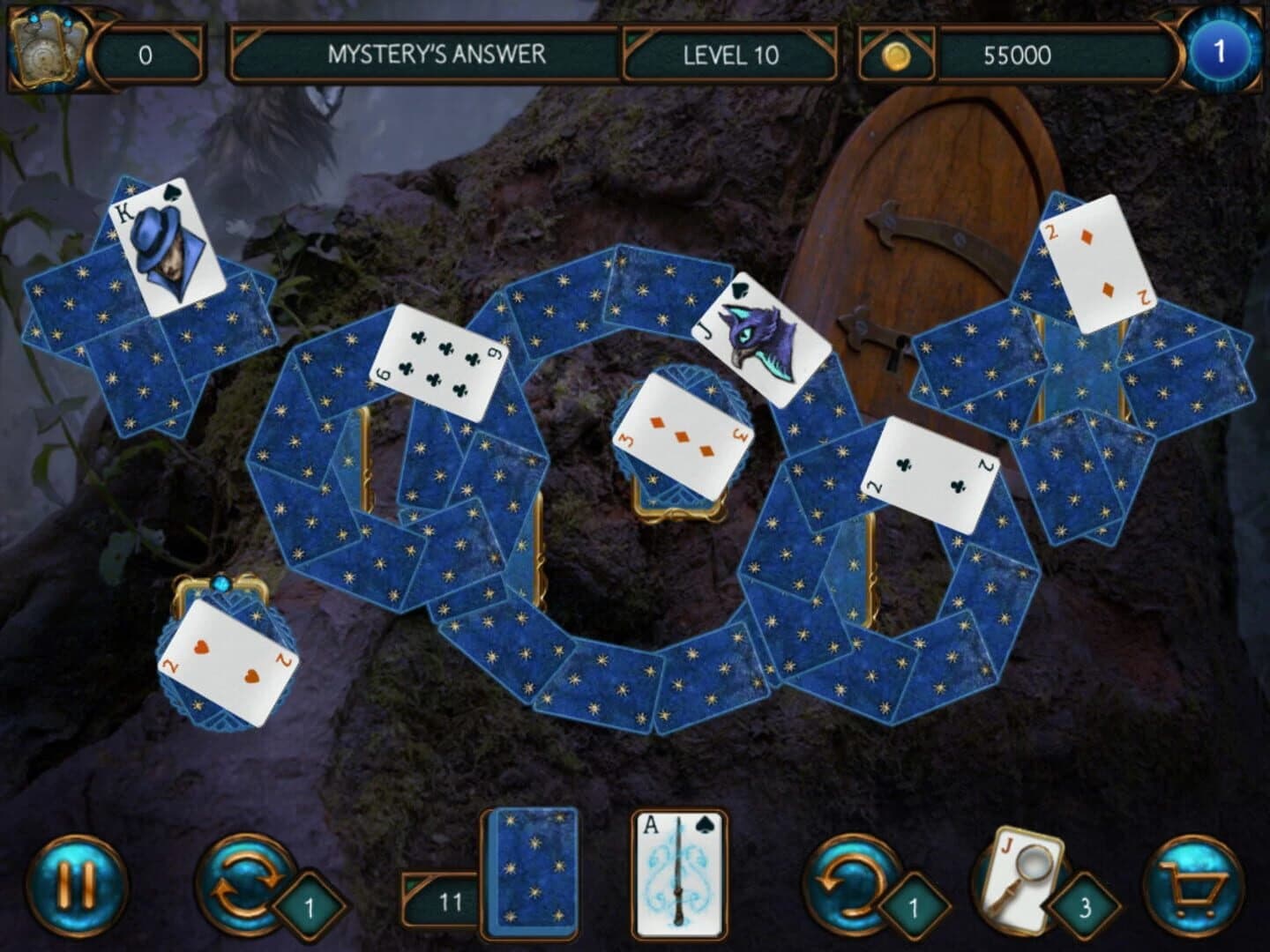 Detective Solitaire Inspector Magic screenshot 2