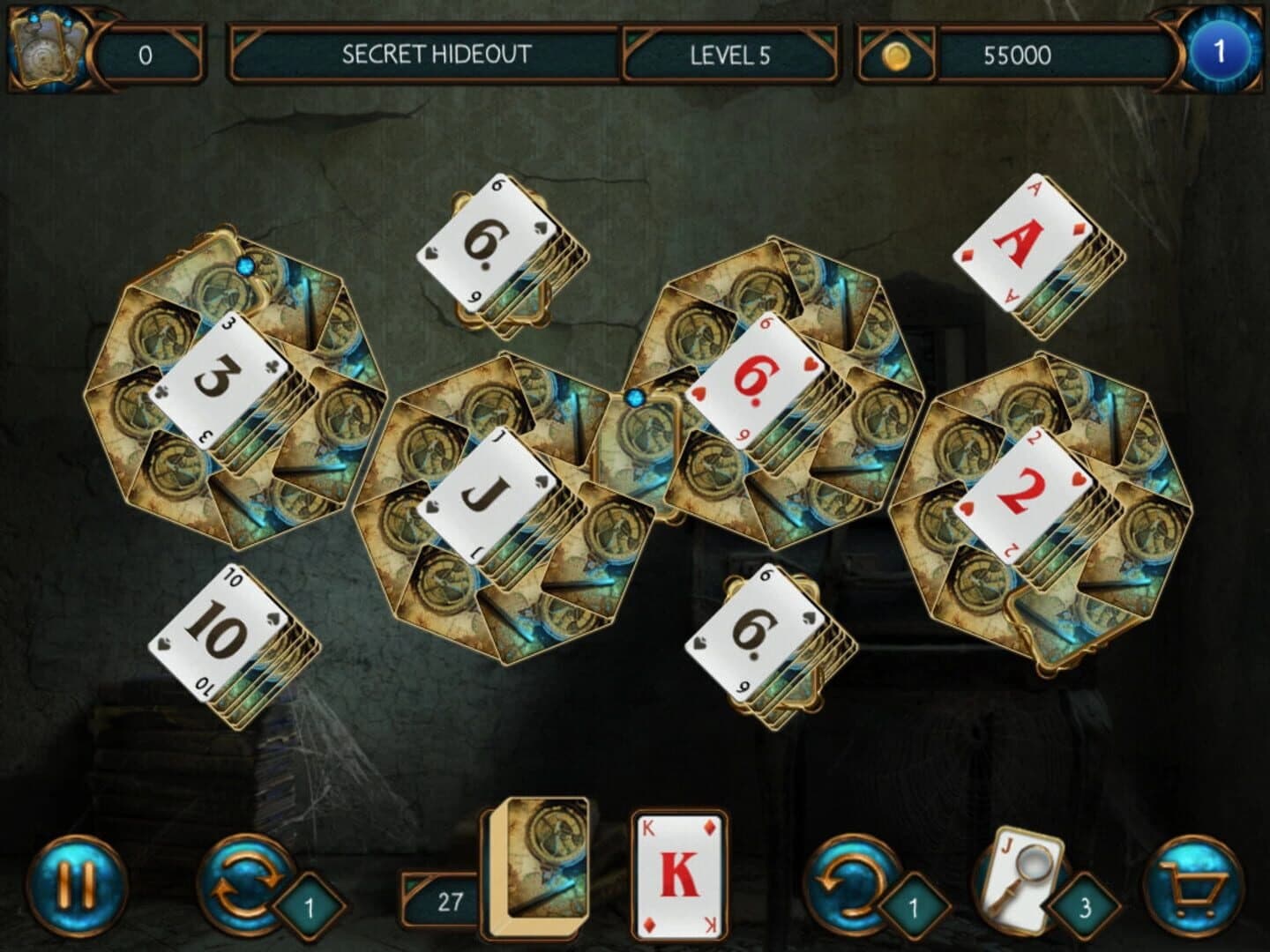 Detective Solitaire Inspector Magic screenshot 4