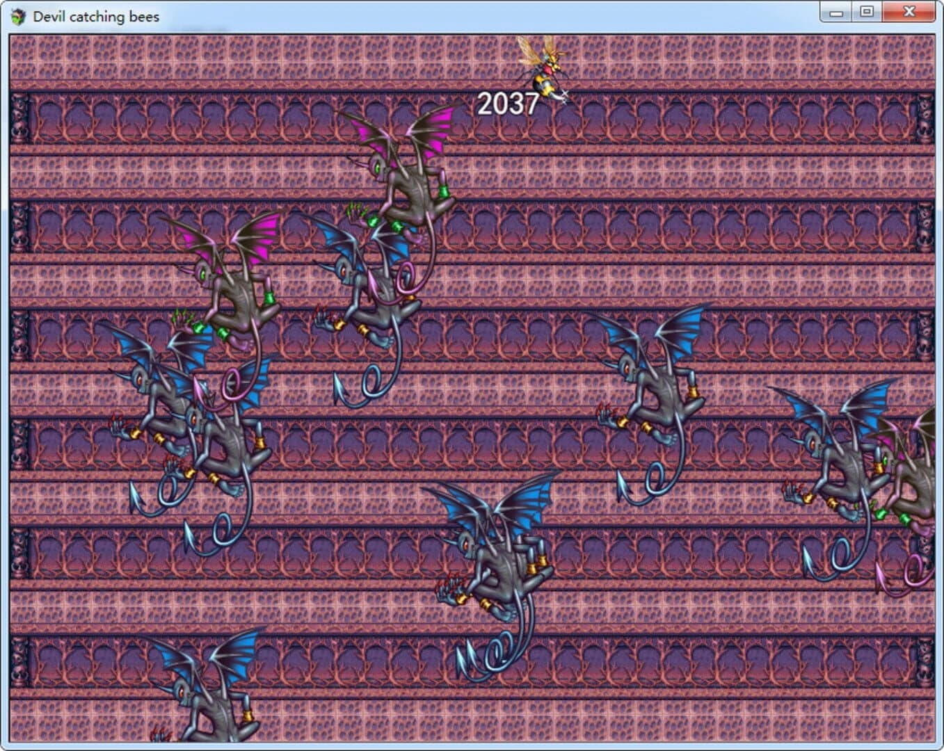 Devil_catching_bees screenshot 1
