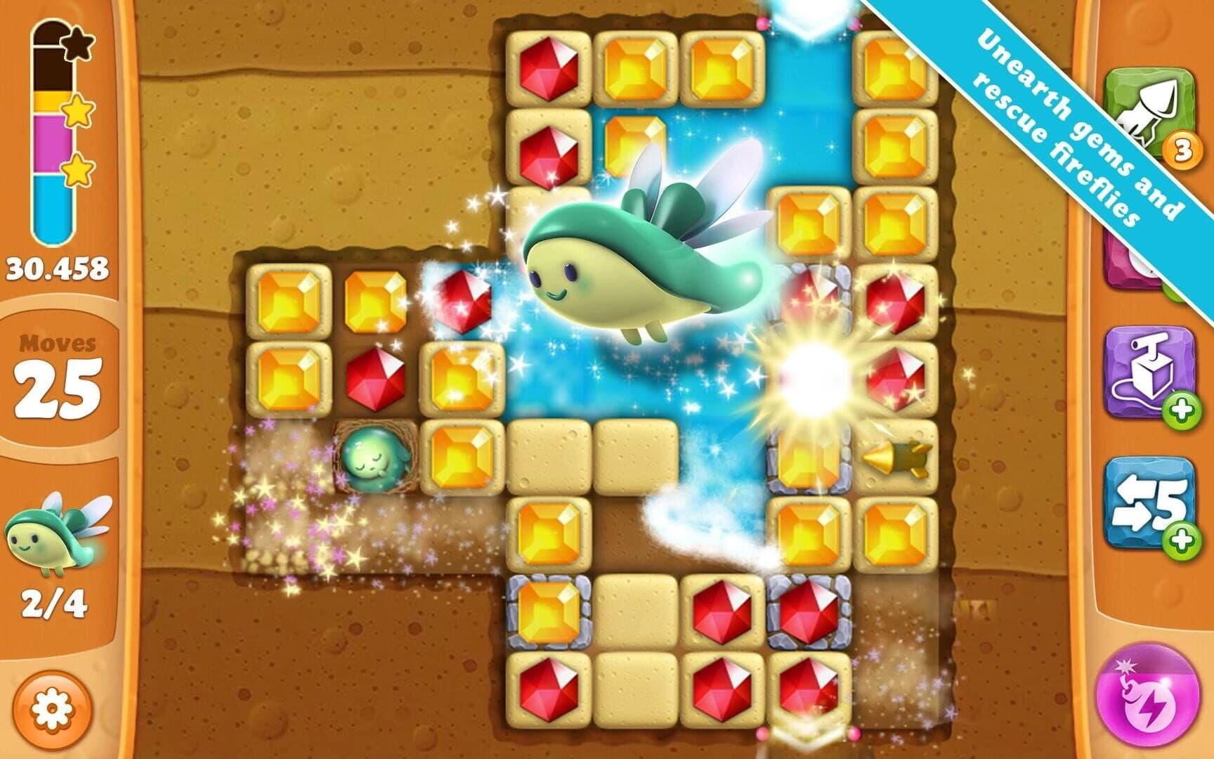 Diamond Digger Saga screenshot 1