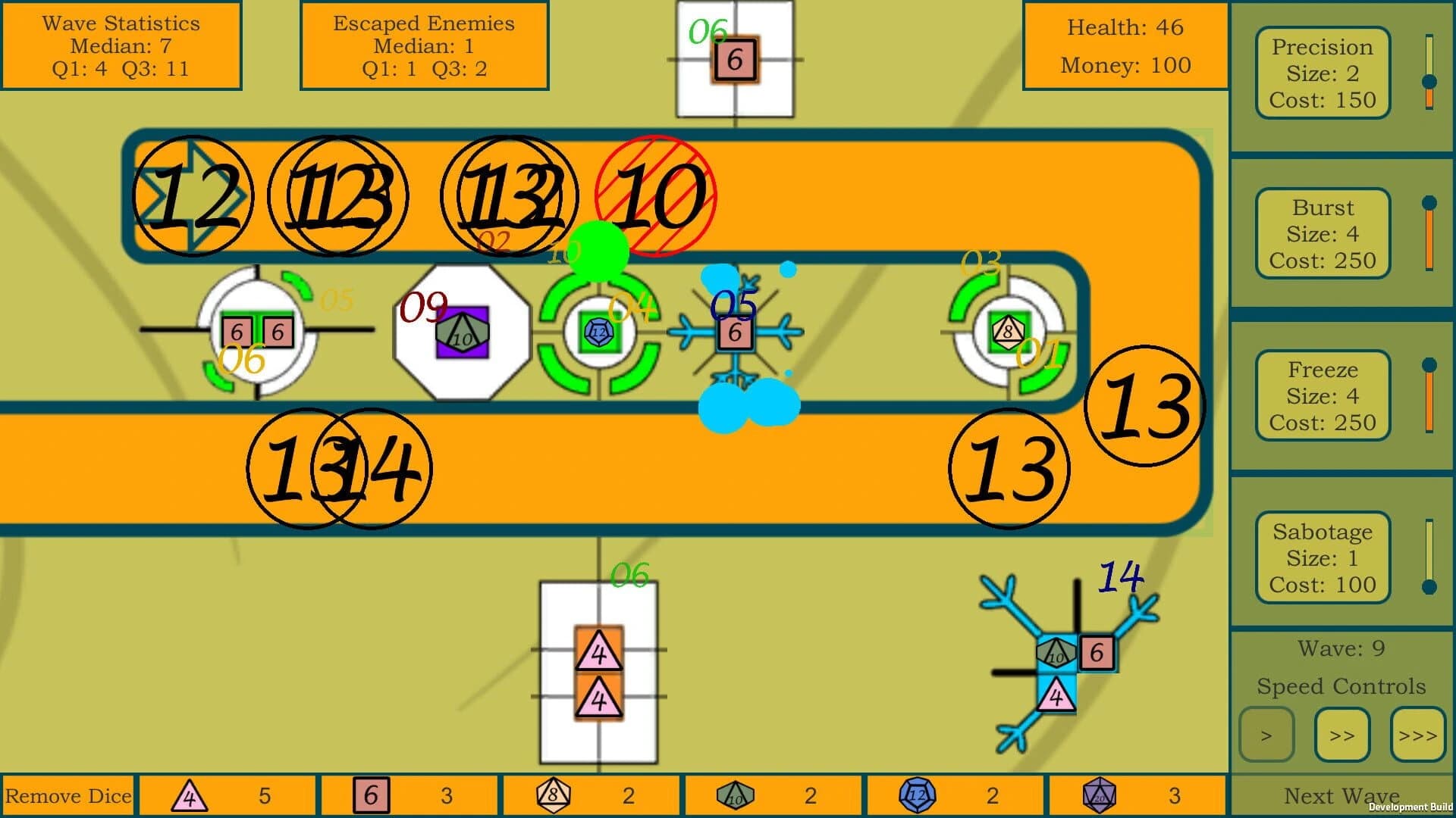 Dice Defenders screenshot 2