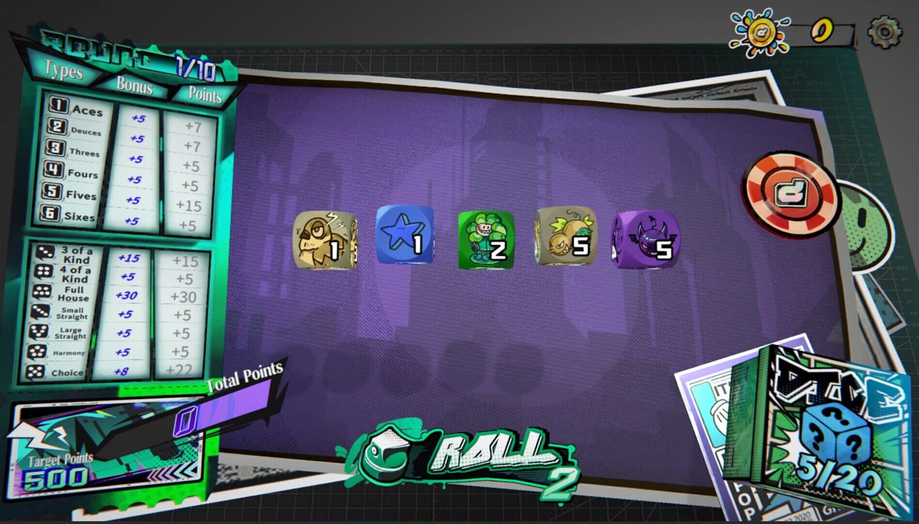 Dice Player One screenshot 1