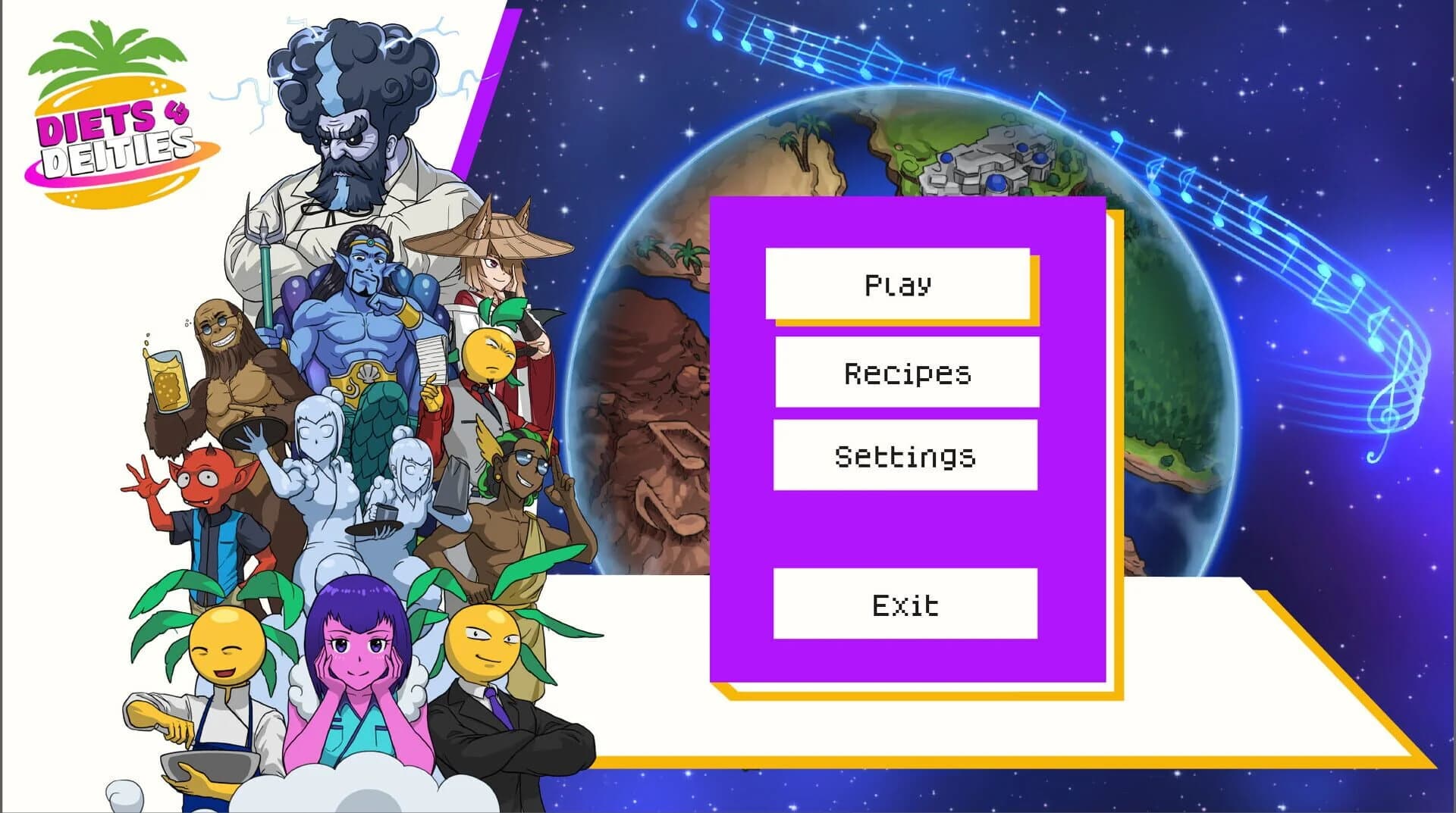 Diets and Deities screenshot 1