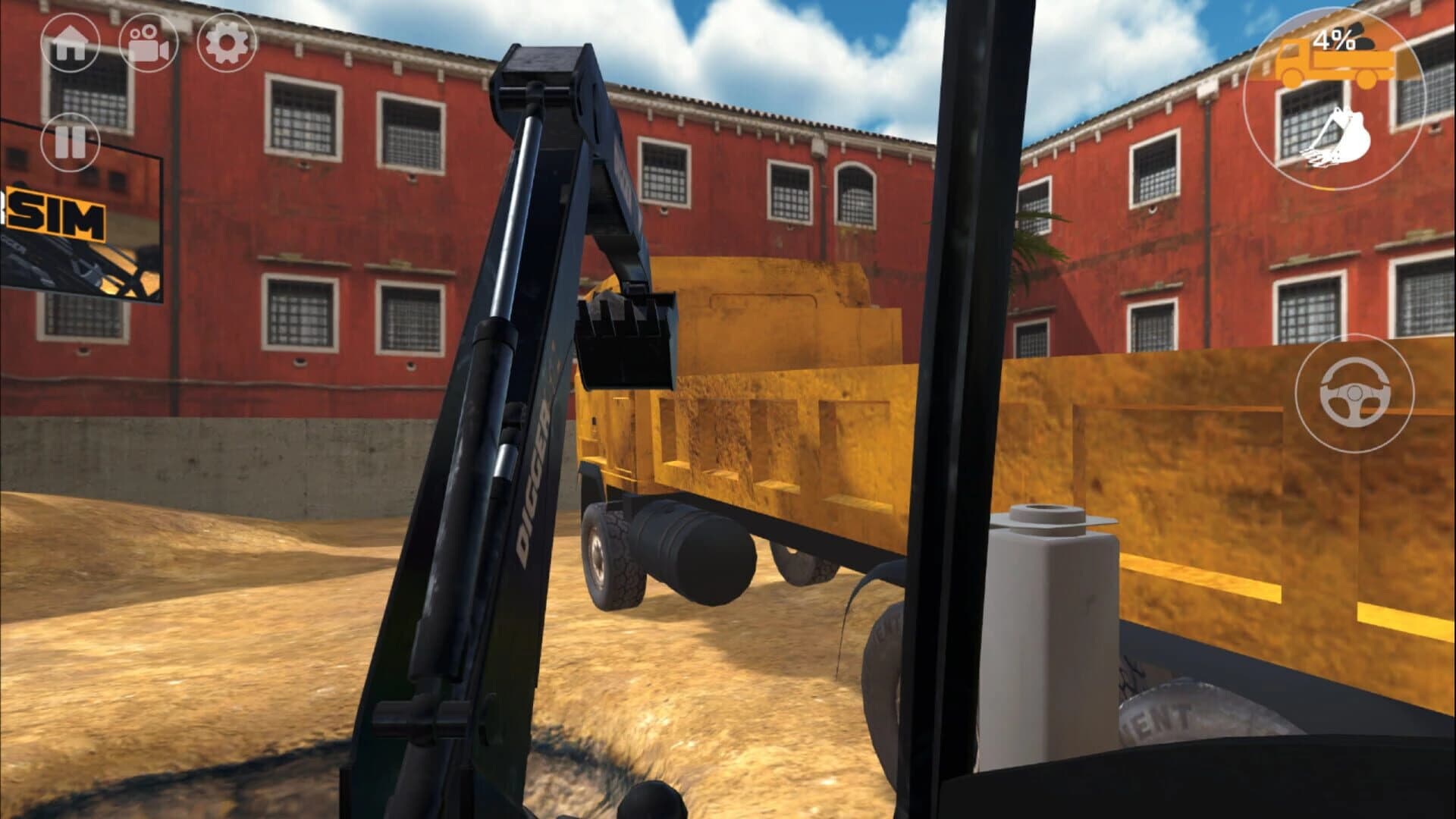 DiggerSim: Excavator Simulator screenshot 2
