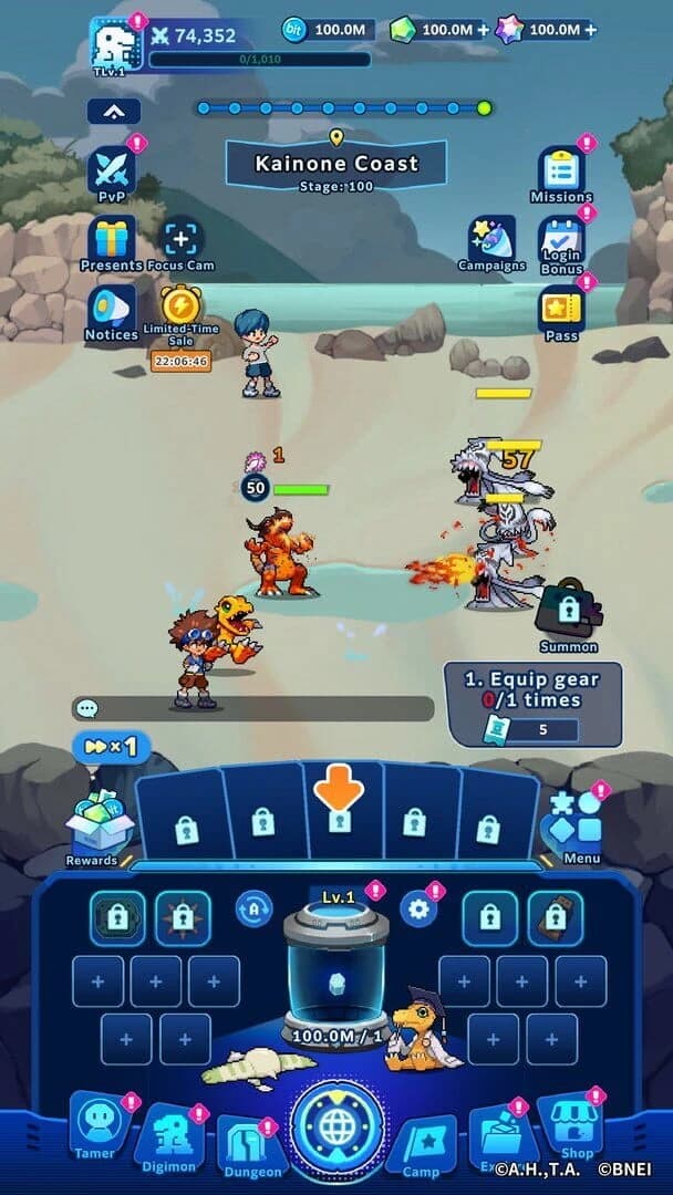 Digimon Up screenshot 1