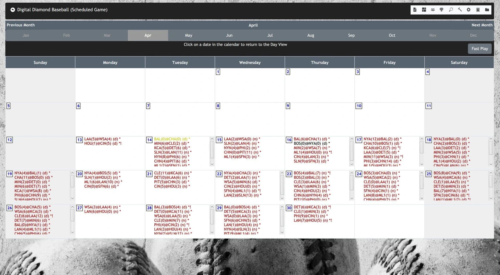 Digital Diamond Baseball screenshot 5