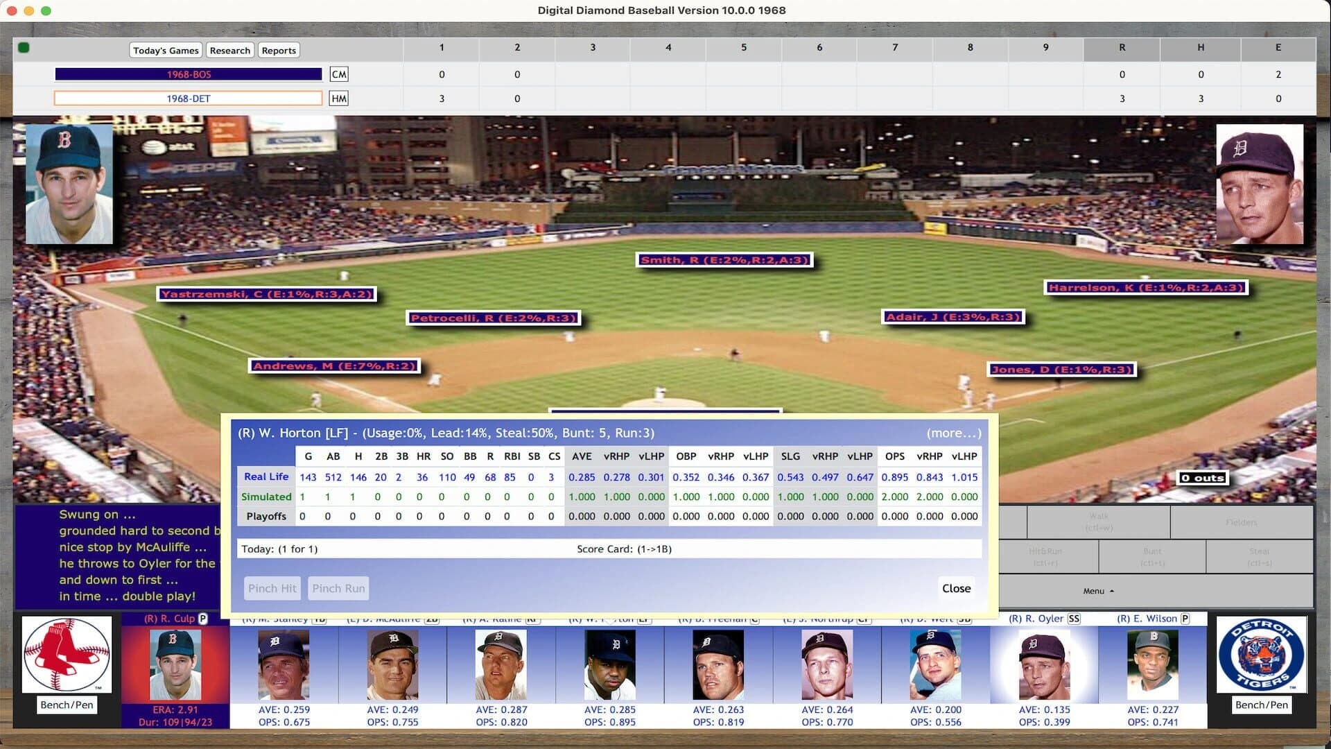Digital Diamond Baseball V10 screenshot 1