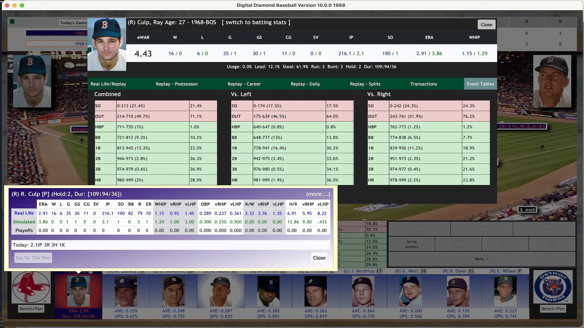 Digital Diamond Baseball V10 screenshot 3