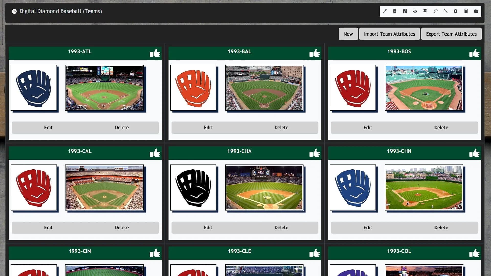 Digital Diamond Baseball V11 screenshot 4