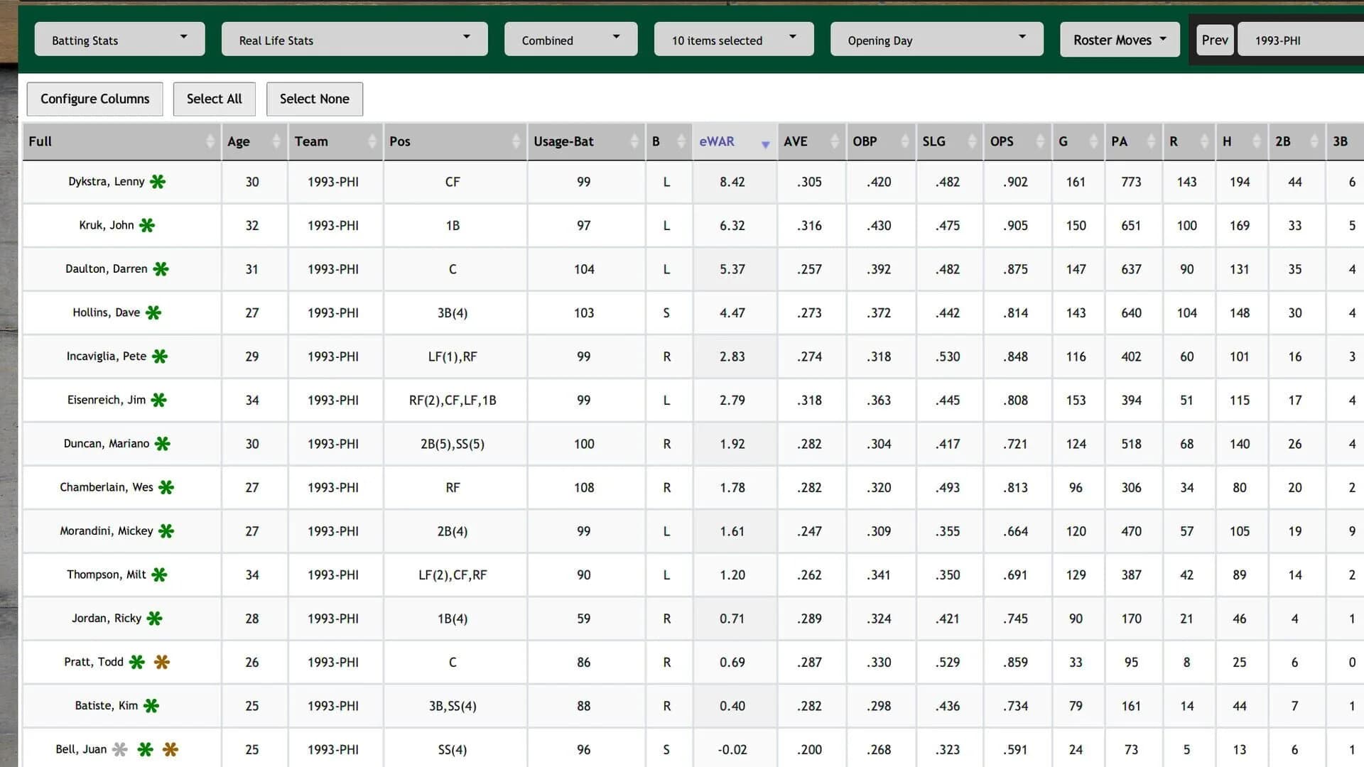 Digital Diamond Baseball V11 screenshot 5