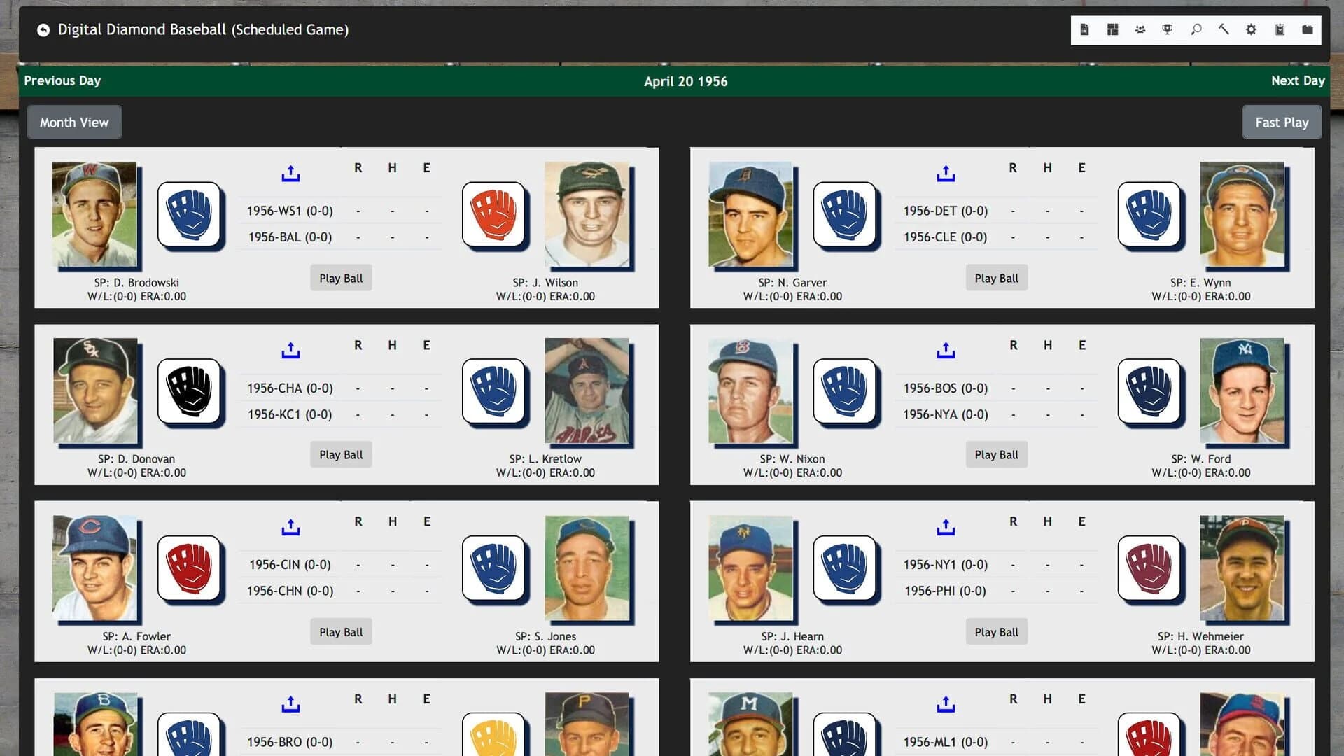 Digital Diamond Baseball V11 screenshot 2