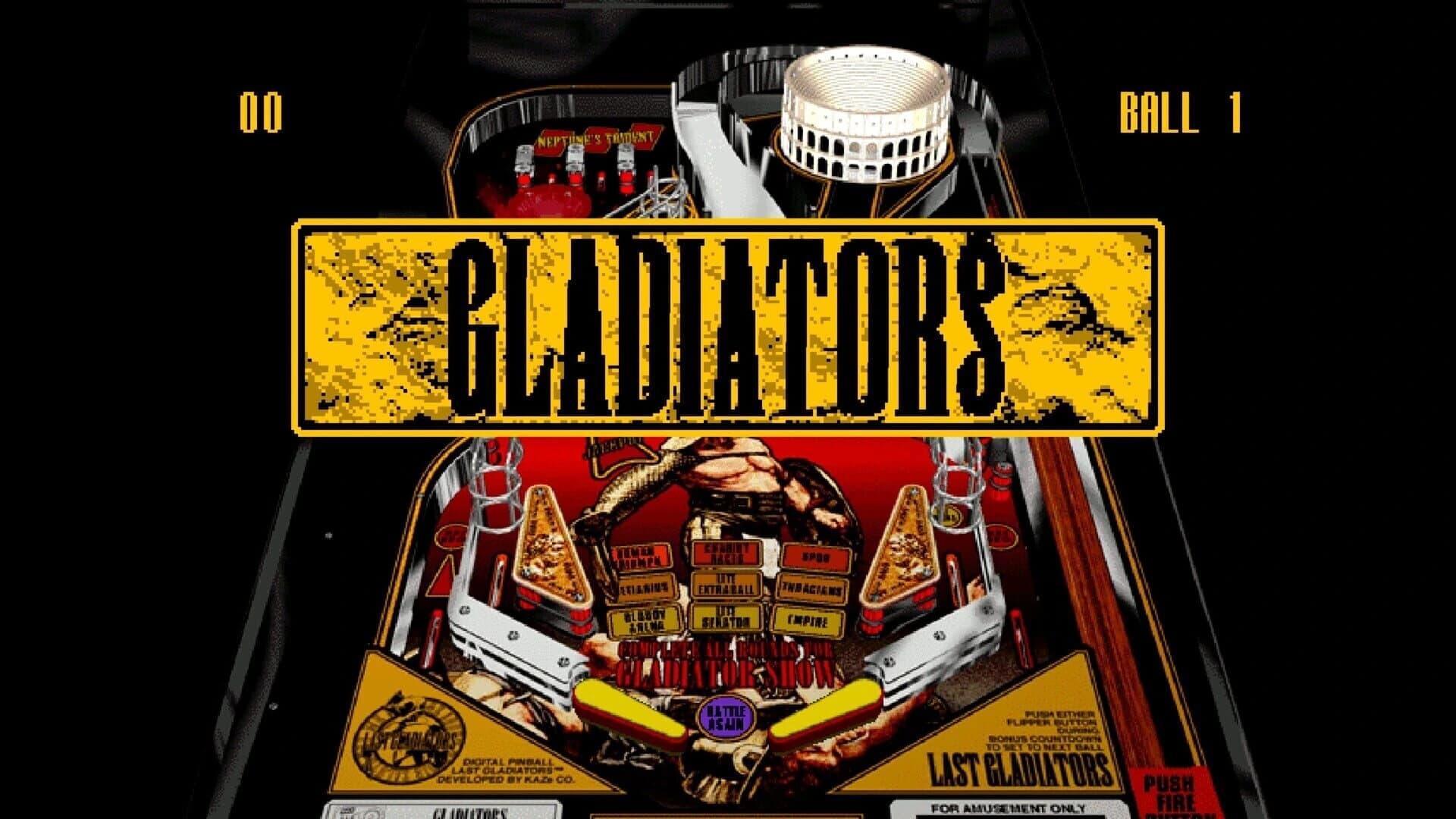 Digital Pinball: Last Gladiators screenshot 2