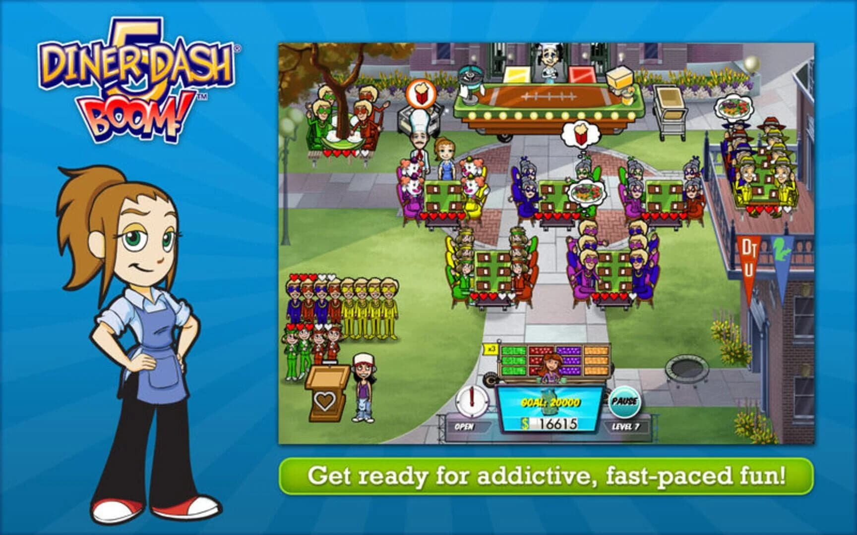 Diner Dash 5: Boom! screenshot 1