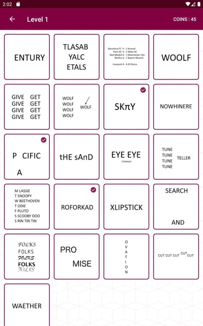 Dingbats screenshot 2