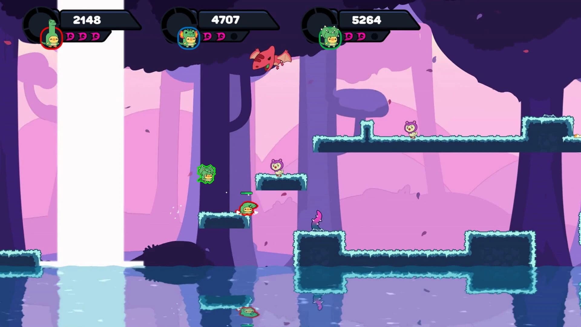 Dino-Ducks Dash screenshot 4