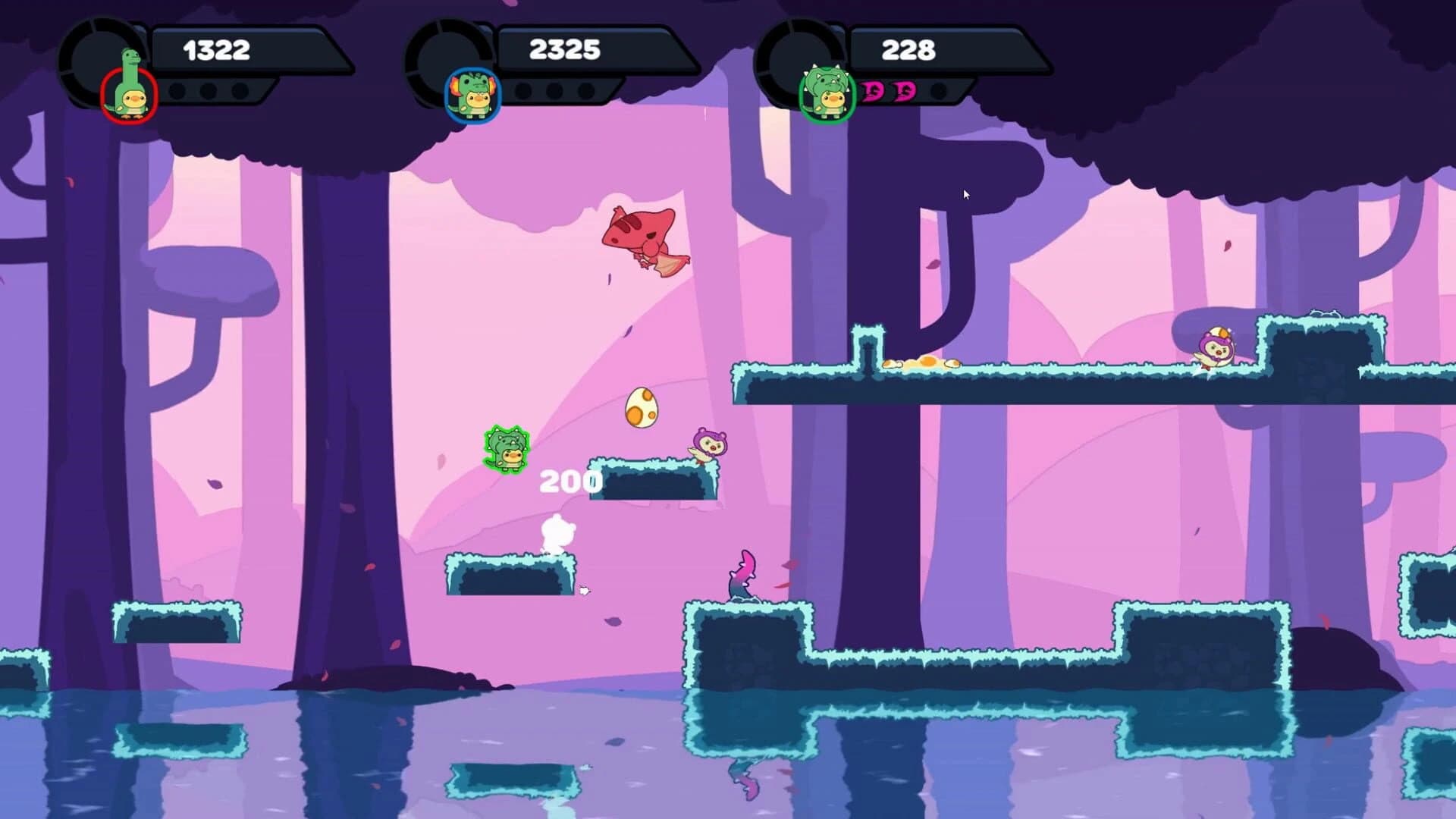 Dino-Ducks Dash screenshot 2