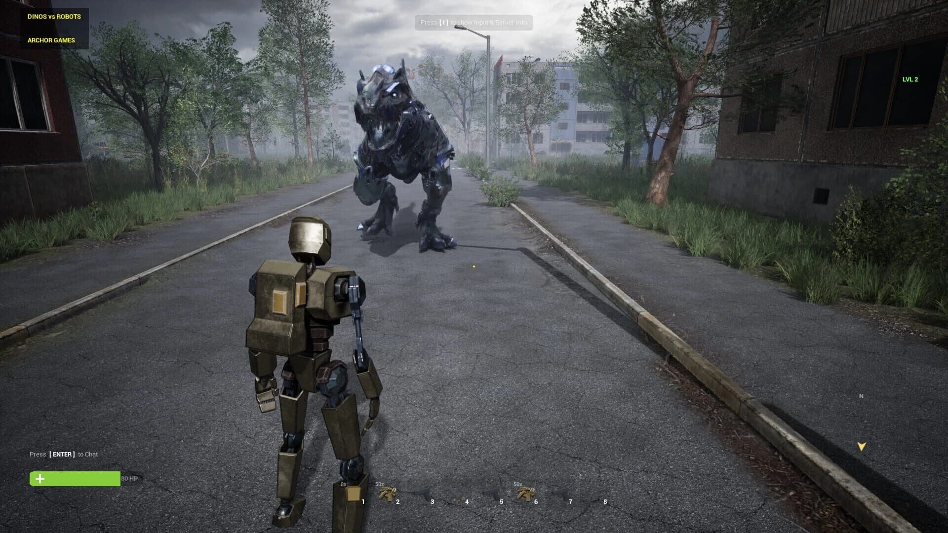 Dinos vs. Robots screenshot 4