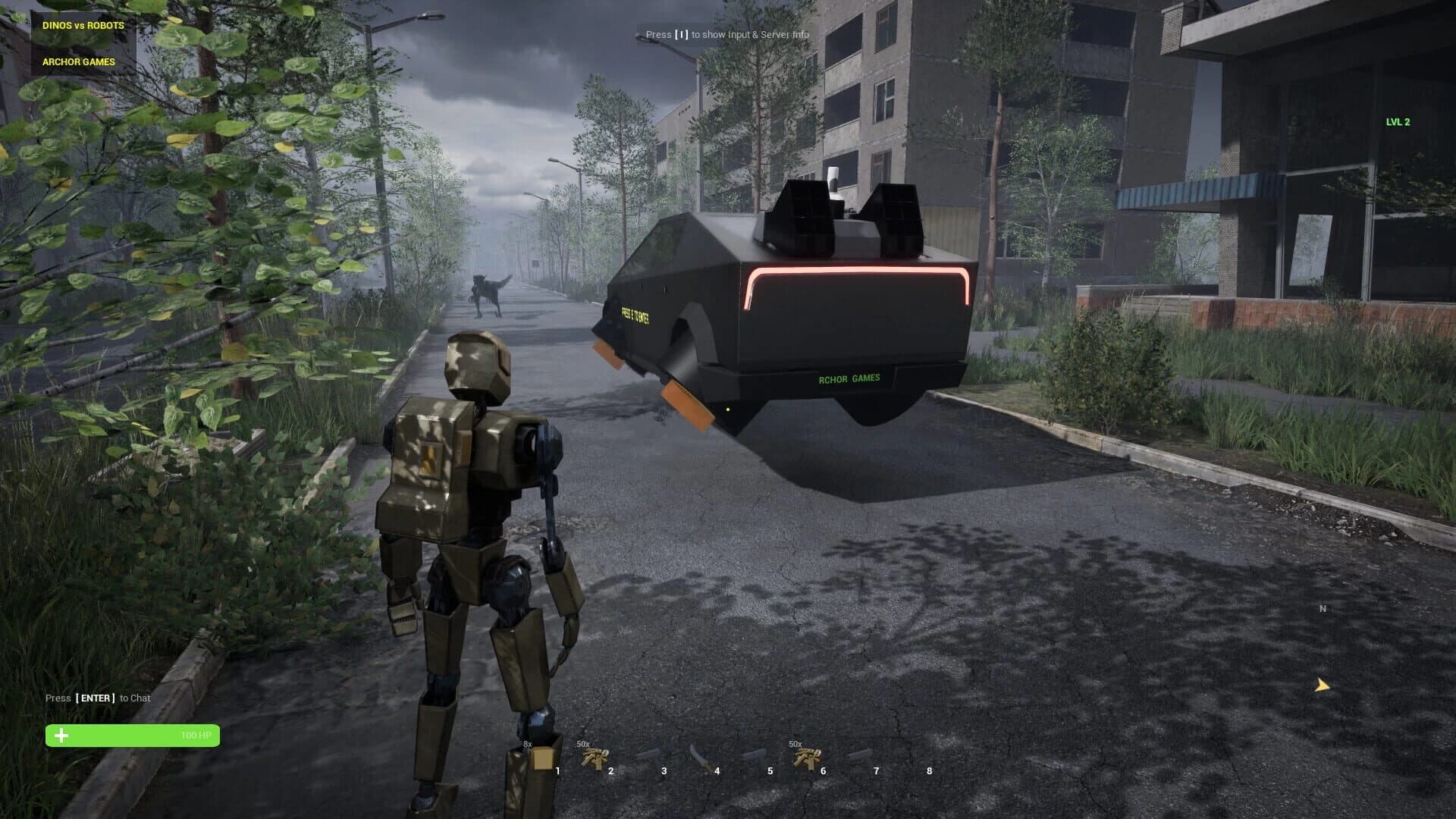 Dinos vs. Robots screenshot 1