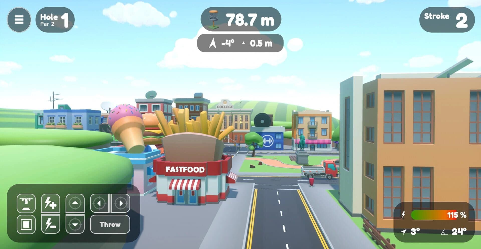Disc Golf City screenshot 3
