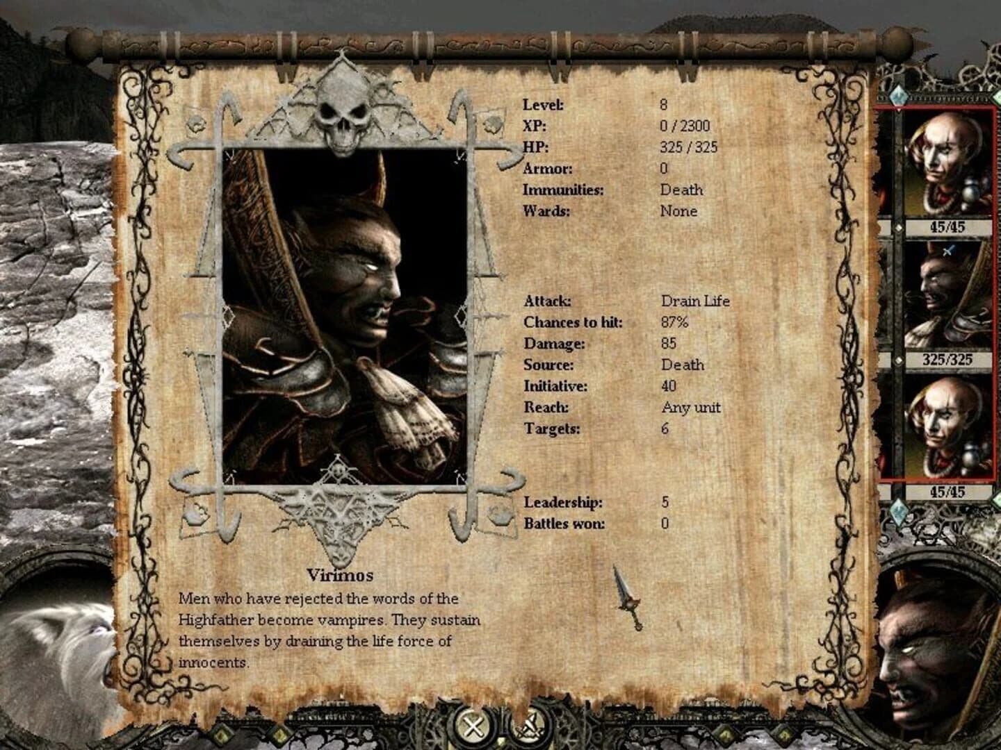 Disciples II: Servants of the Dark screenshot 1