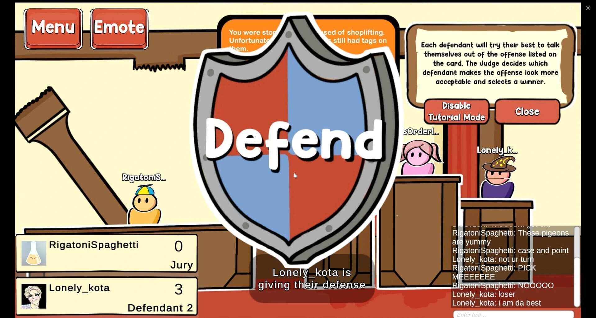 DisOrder in the Court screenshot 4