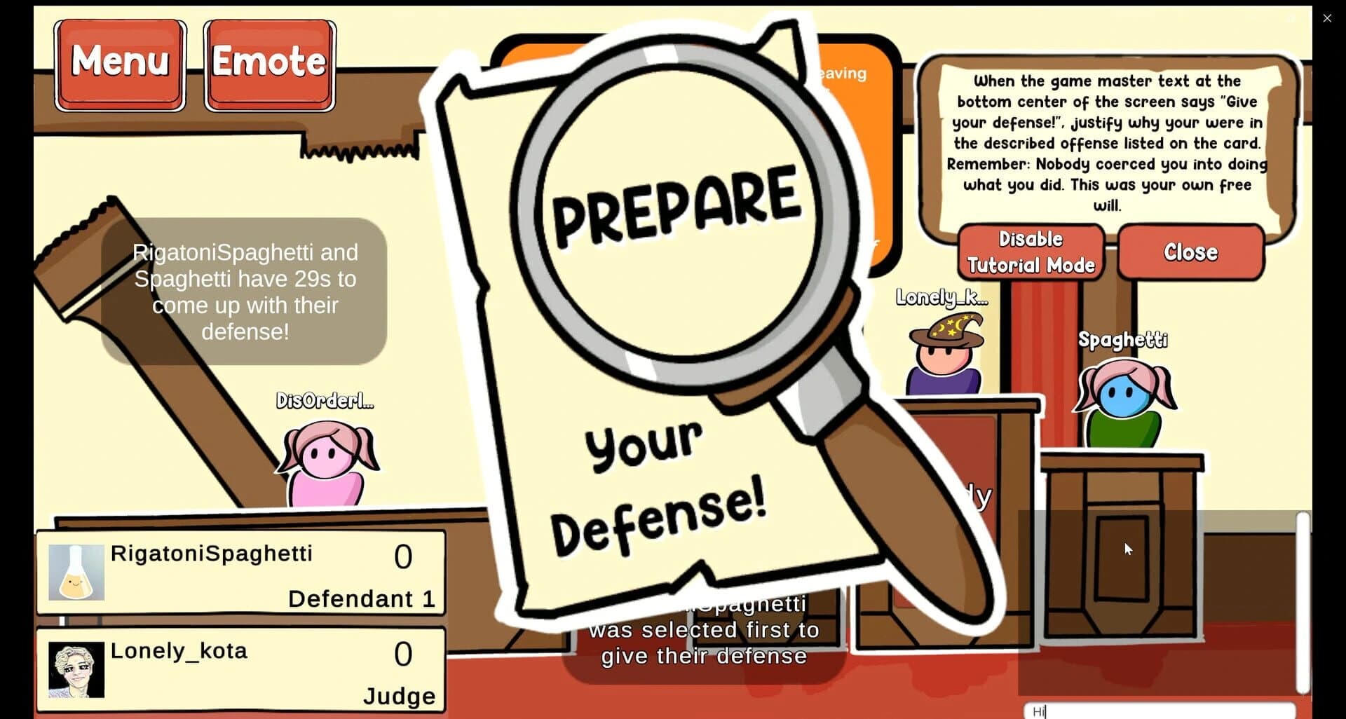 DisOrder in the Court screenshot 3