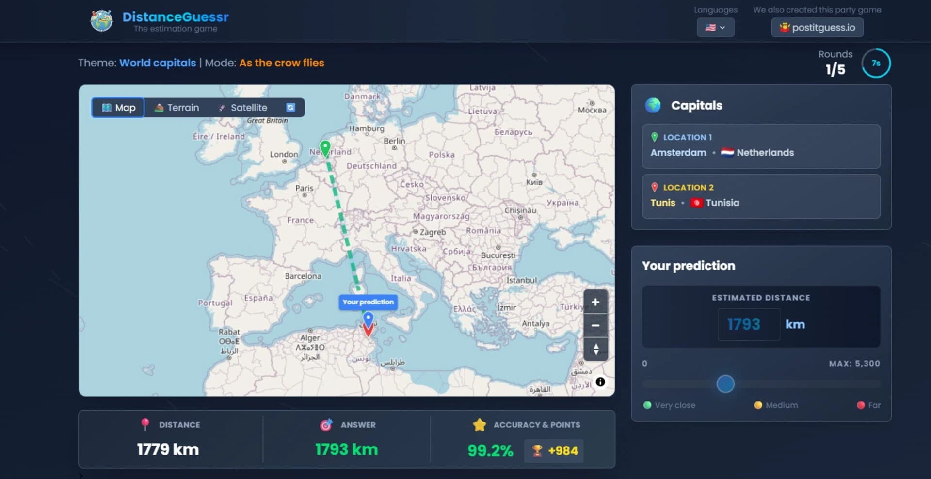 DistanceGuessr screenshot 3