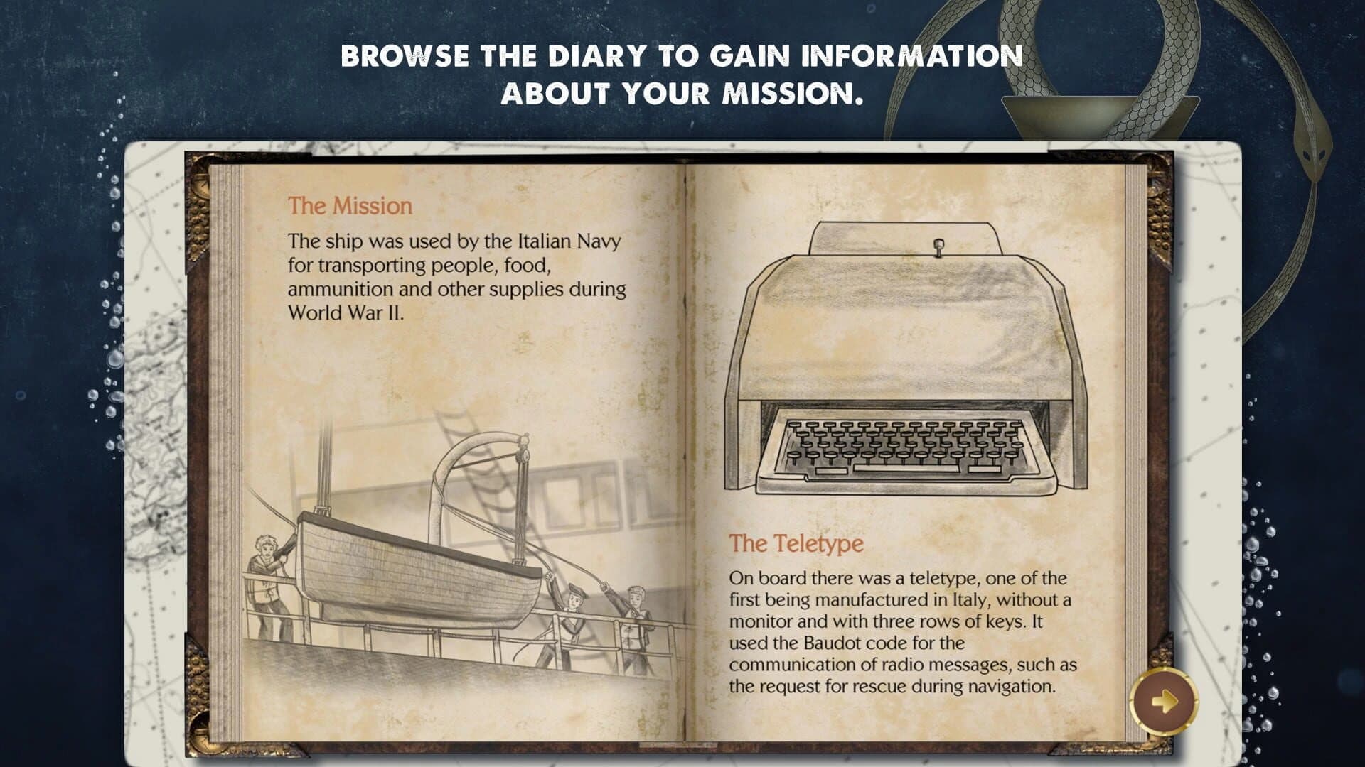 Dive in the Past screenshot 1