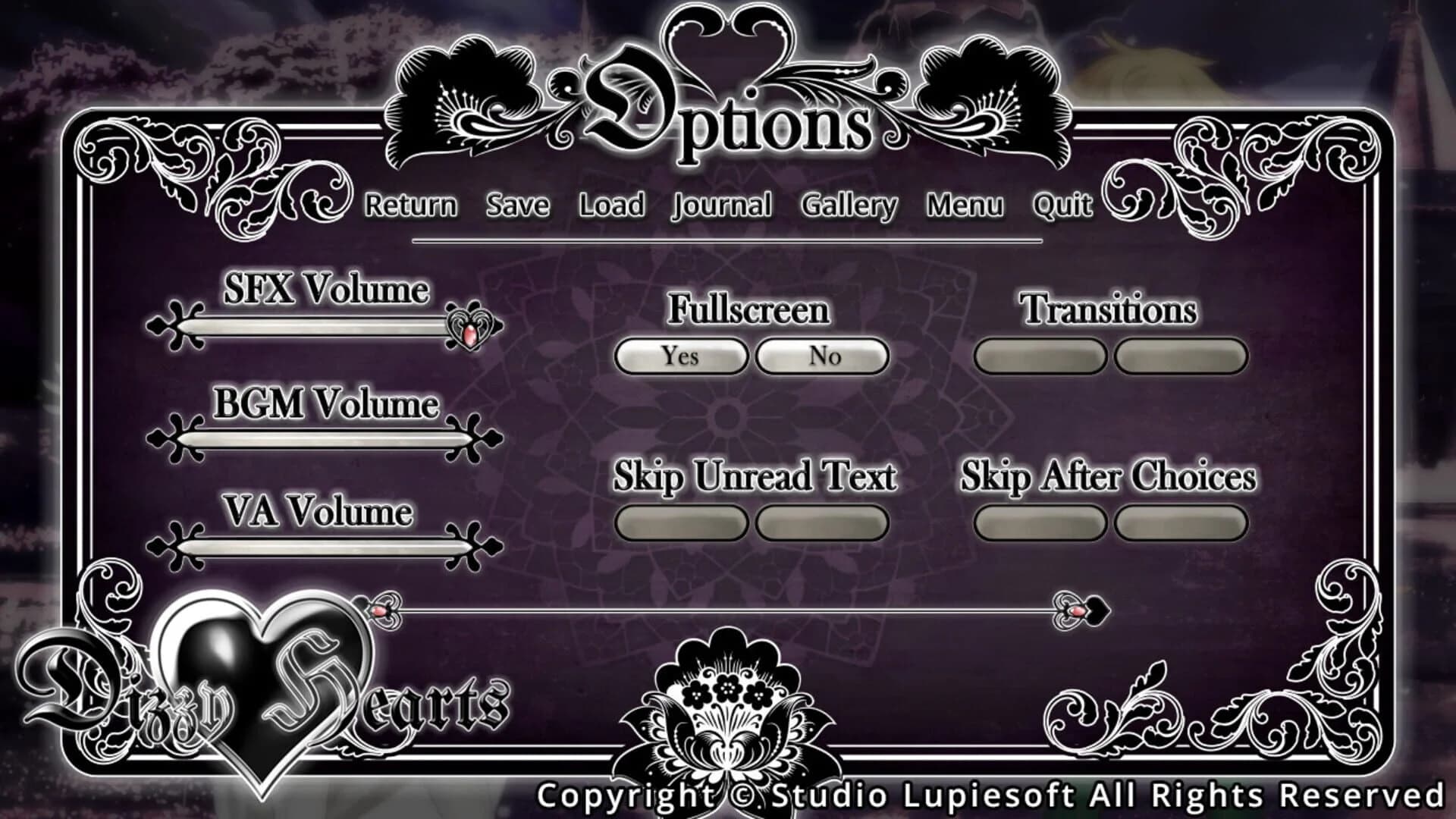 Dizzy Hearts screenshot 1