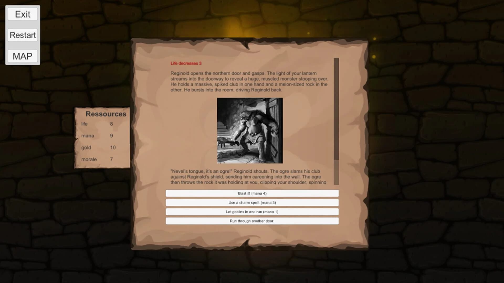 DnD Adventure: Wizard's Choice screenshot 3