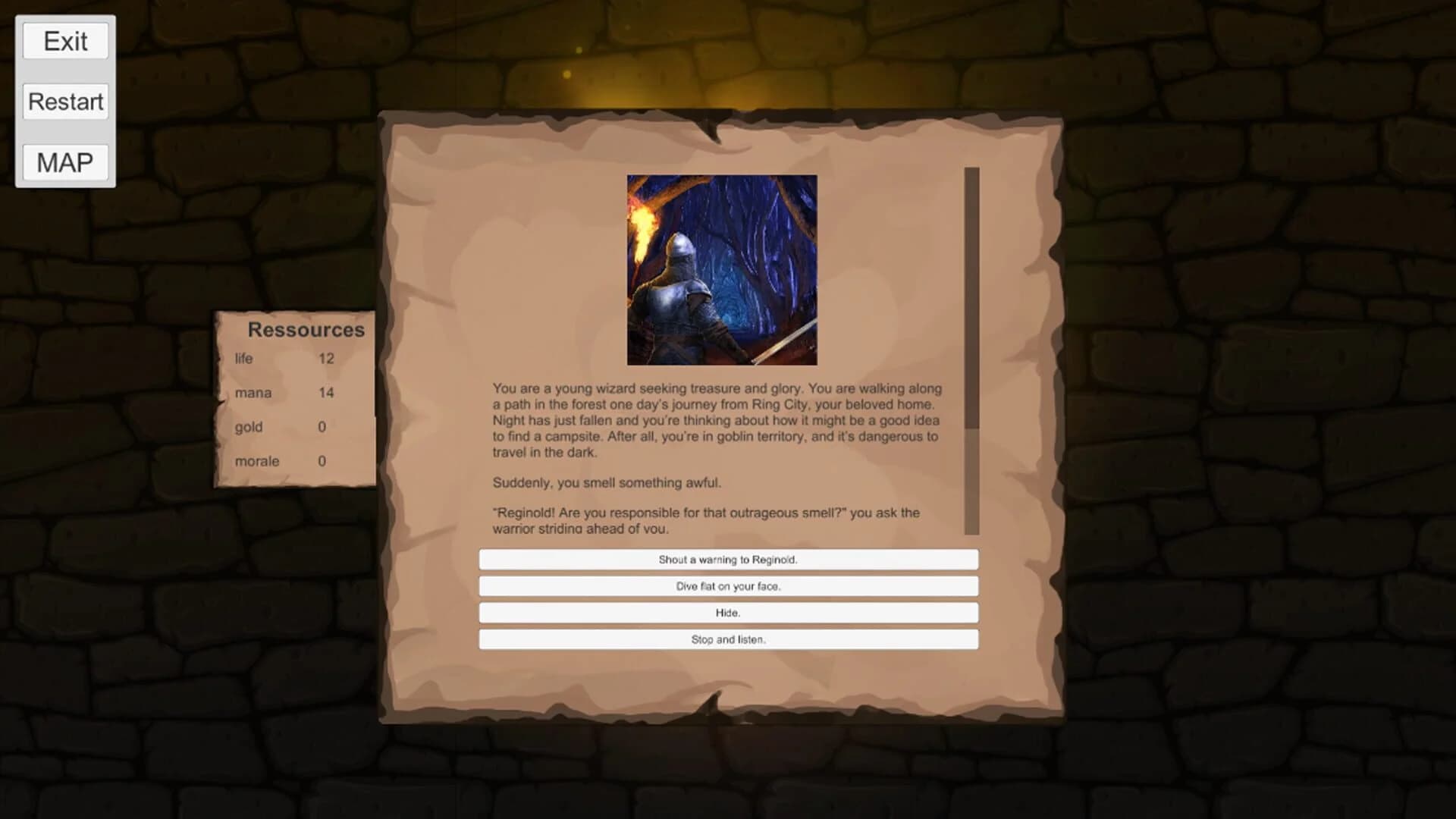 DnD Adventure: Wizard's Choice screenshot 1