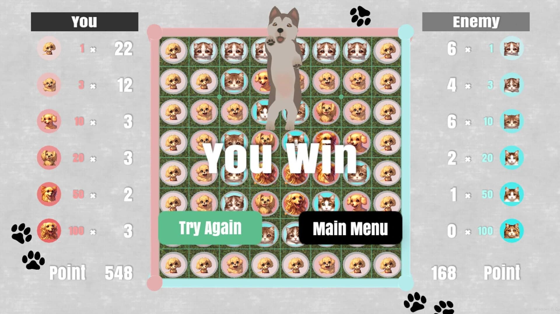 Dog vs Cat Othello screenshot 1