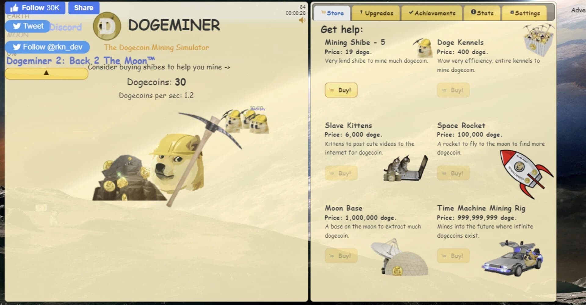 Dogeminer screenshot 1