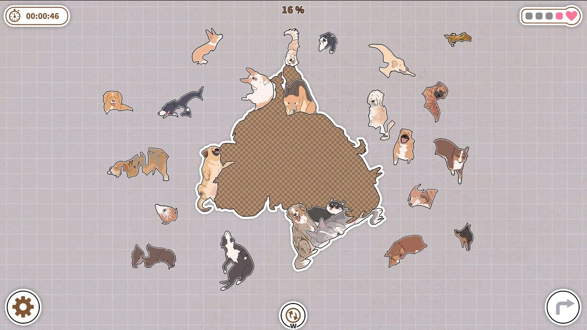 Dogs Huddled Together screenshot 3