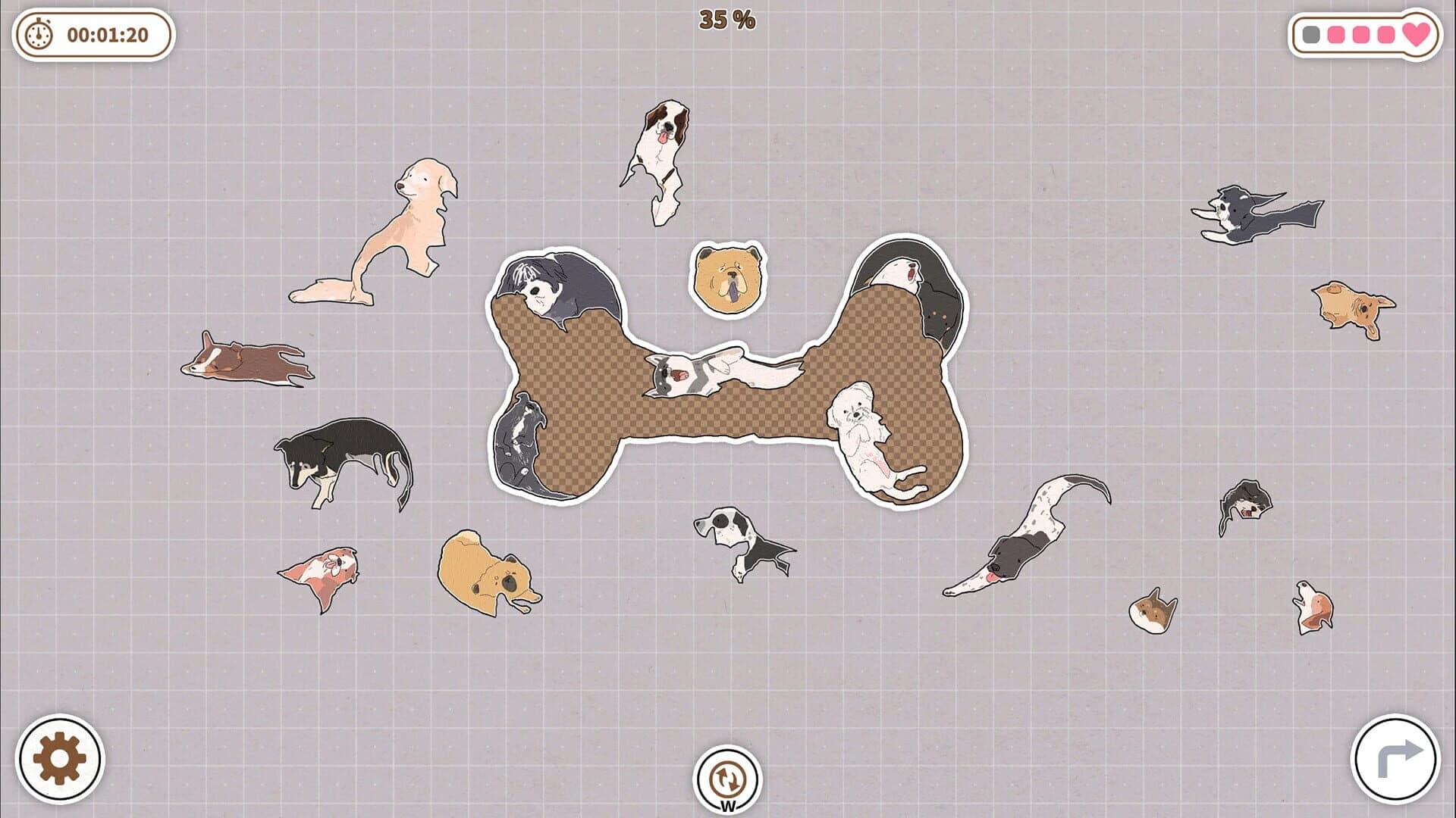 Dogs Huddled Together screenshot 4