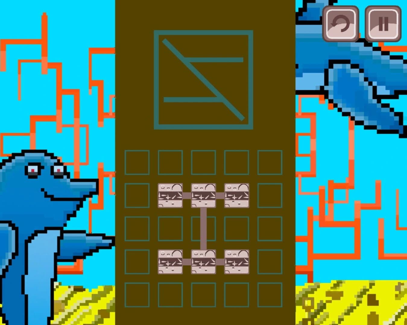 Dolphins-Cyborgs and open space screenshot 1