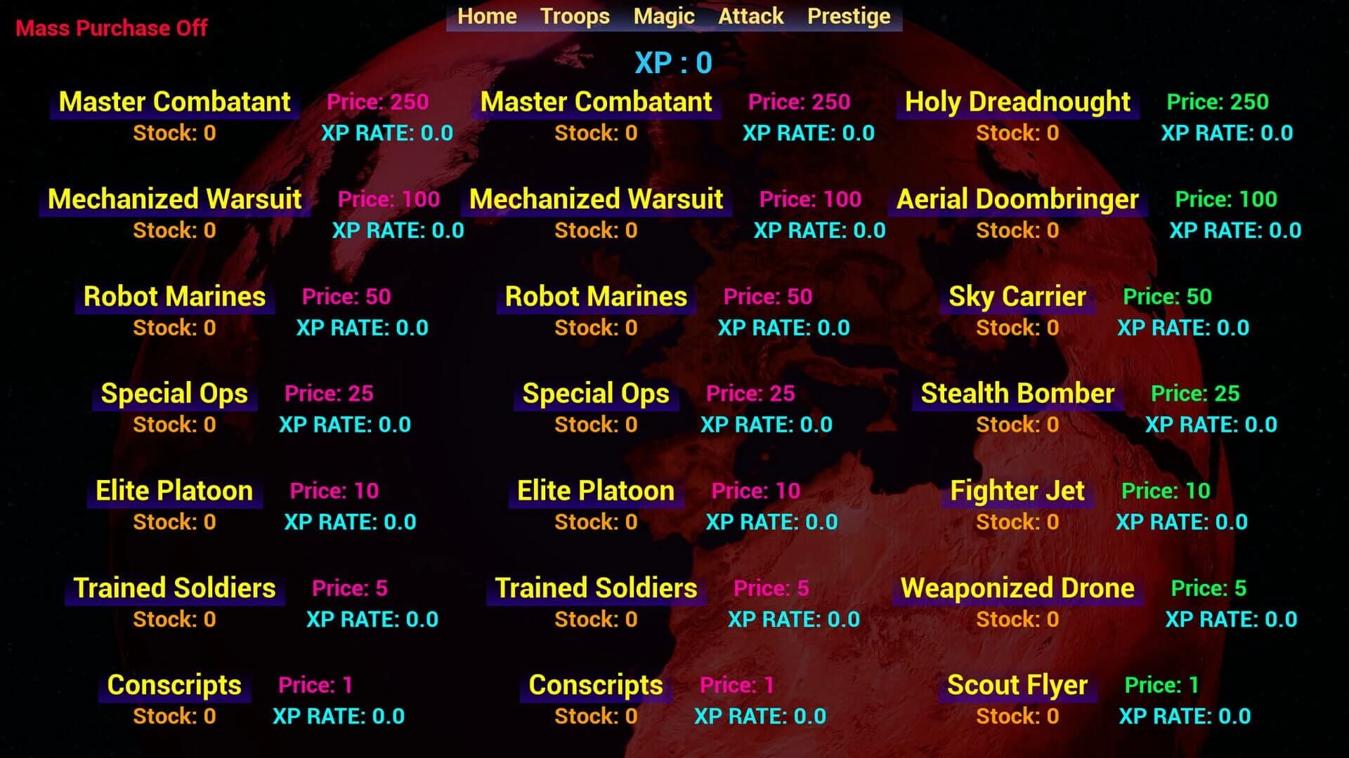 Dominator Idle screenshot 1